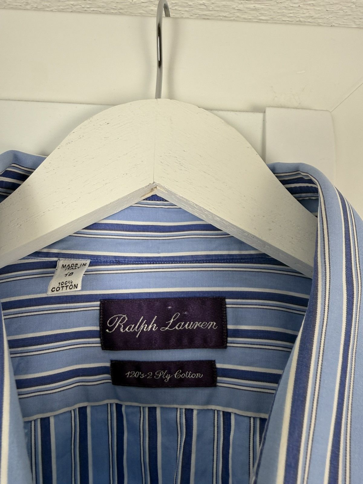Polo Ralph Lauren Polo Ralph Lauren Purple Label Luxury Shirt Size US XL / EU 56 / 4 - 4 Thumbnail