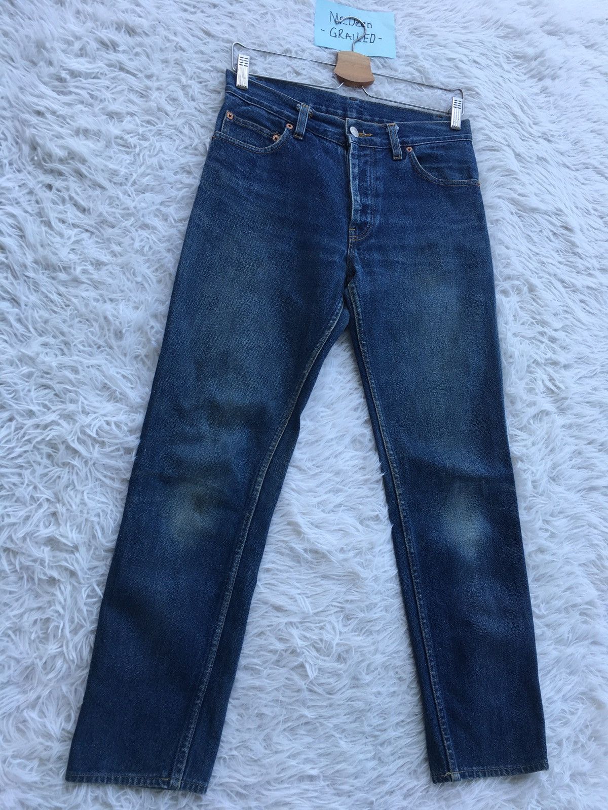 Helmut Lang Rare Vintage Helmut Lang Produced 1996 Straight Cut Denim Size US 30 / EU 46 - 3 Thumbnail