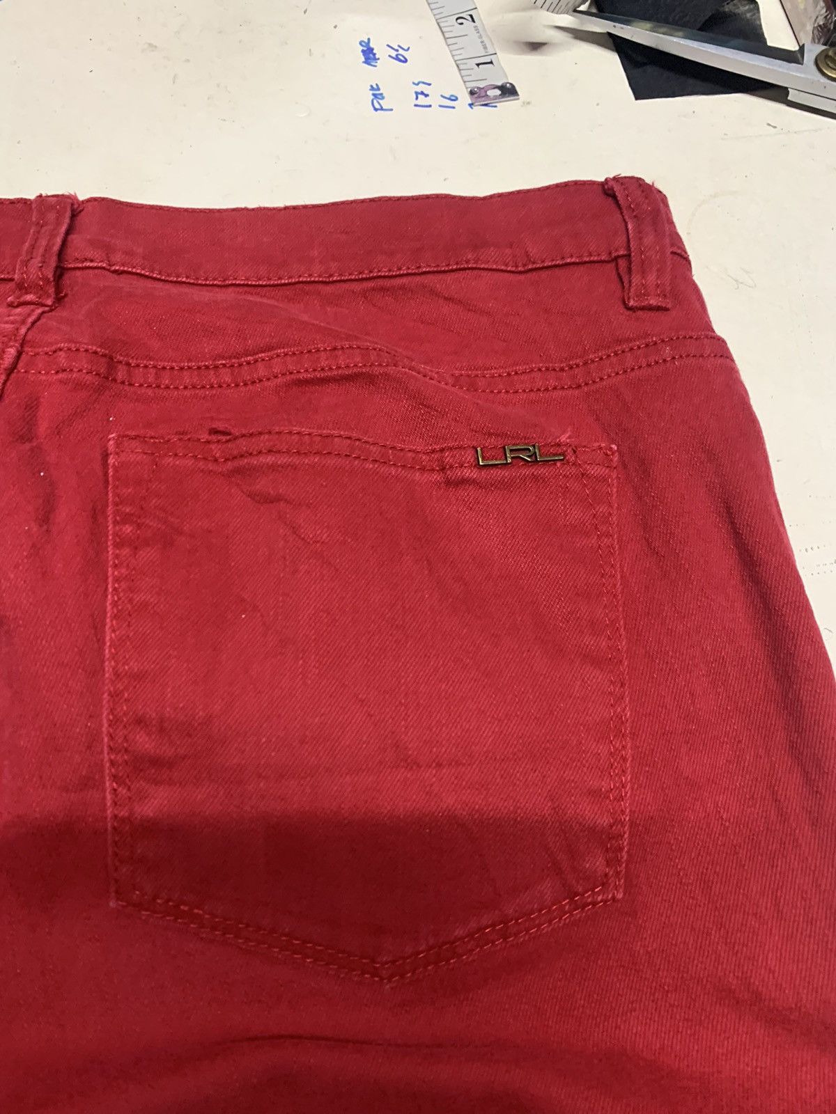 Lauren Ralph Lauren LRL LAUREN JEANS.CO VINTAGE GREEN LABEL POLO Size US 36 / EU 52 - 13 Thumbnail
