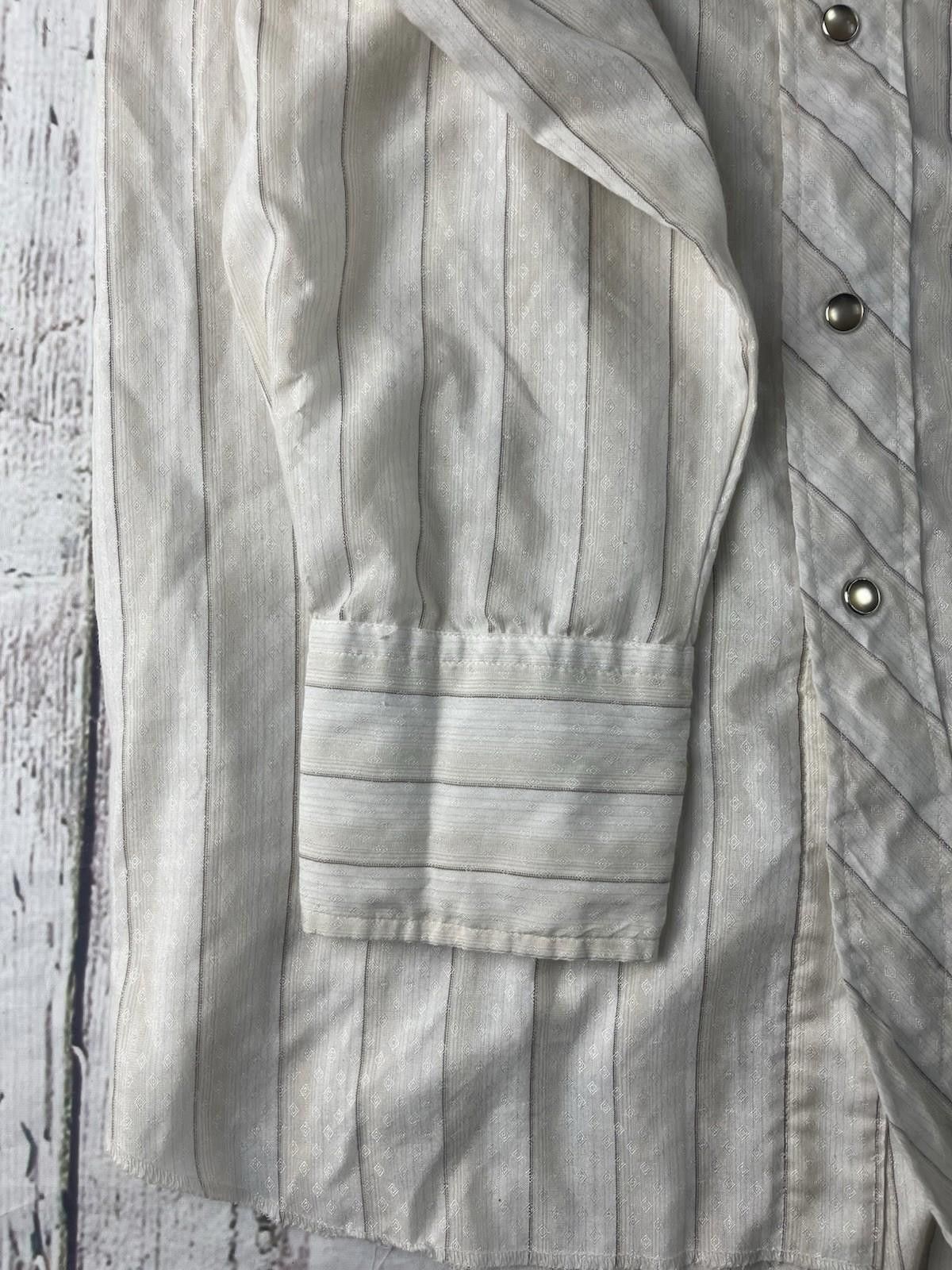 Other Vintage H Bar C Western Shirt Men XL? Print Cowboy Long Tail Size US XL / EU 56 / 4 - 9 Thumbnail