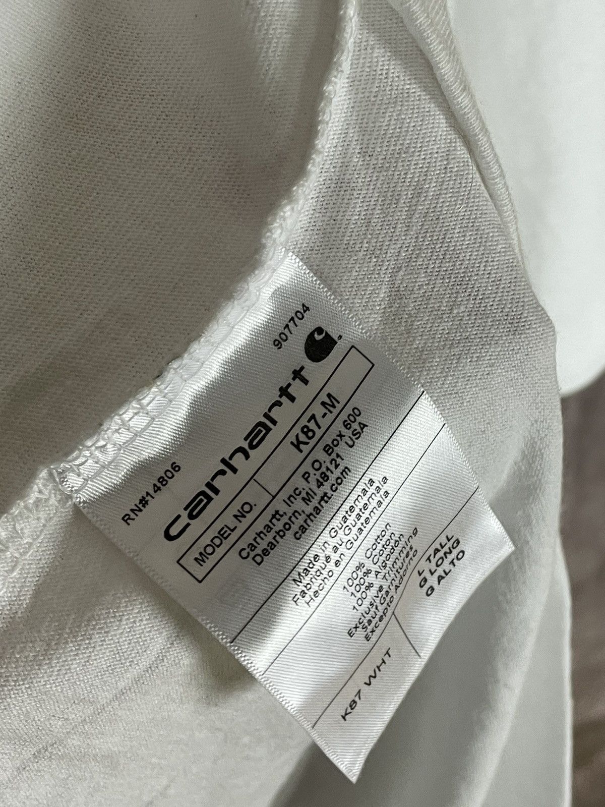 Carhartt × Vintage Carhartt Wip short sleeved Looney Script T Shirt white Size US XL / EU 56 / 4 - 9 Thumbnail