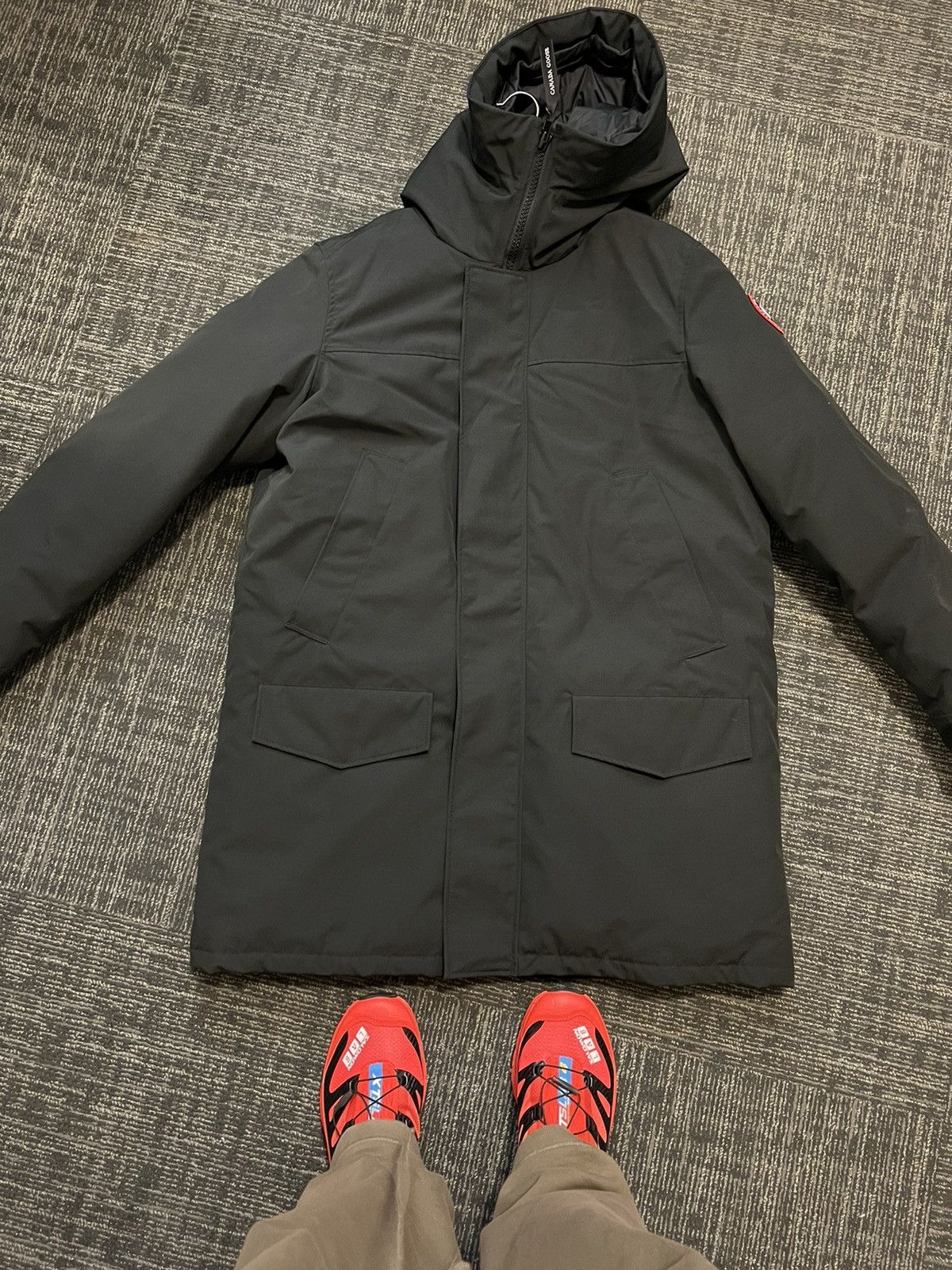 image of Langford Canada Goose Parka in Black, Men's (Size XL)