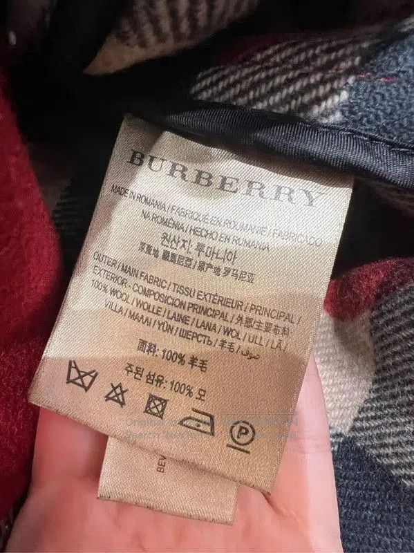 Burberry Burberry Red Wool Women's Coat. Size M / US 6-8 / IT 42-44 - 6 Thumbnail