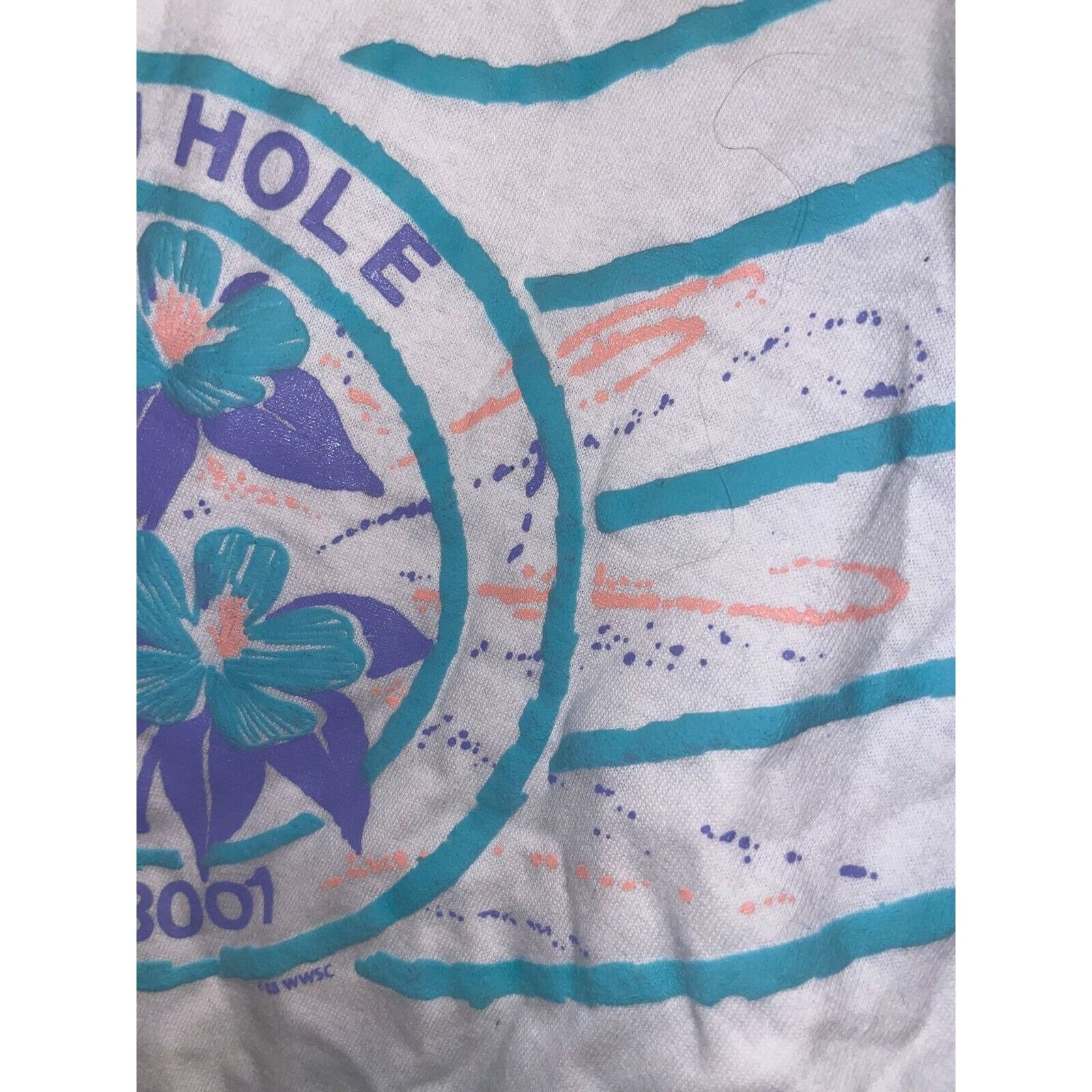 Vintage Womens Vintage Jackson Hole Shirt Wyoming 83001 Top Tee OS Size ONE SIZE - 4 Thumbnail