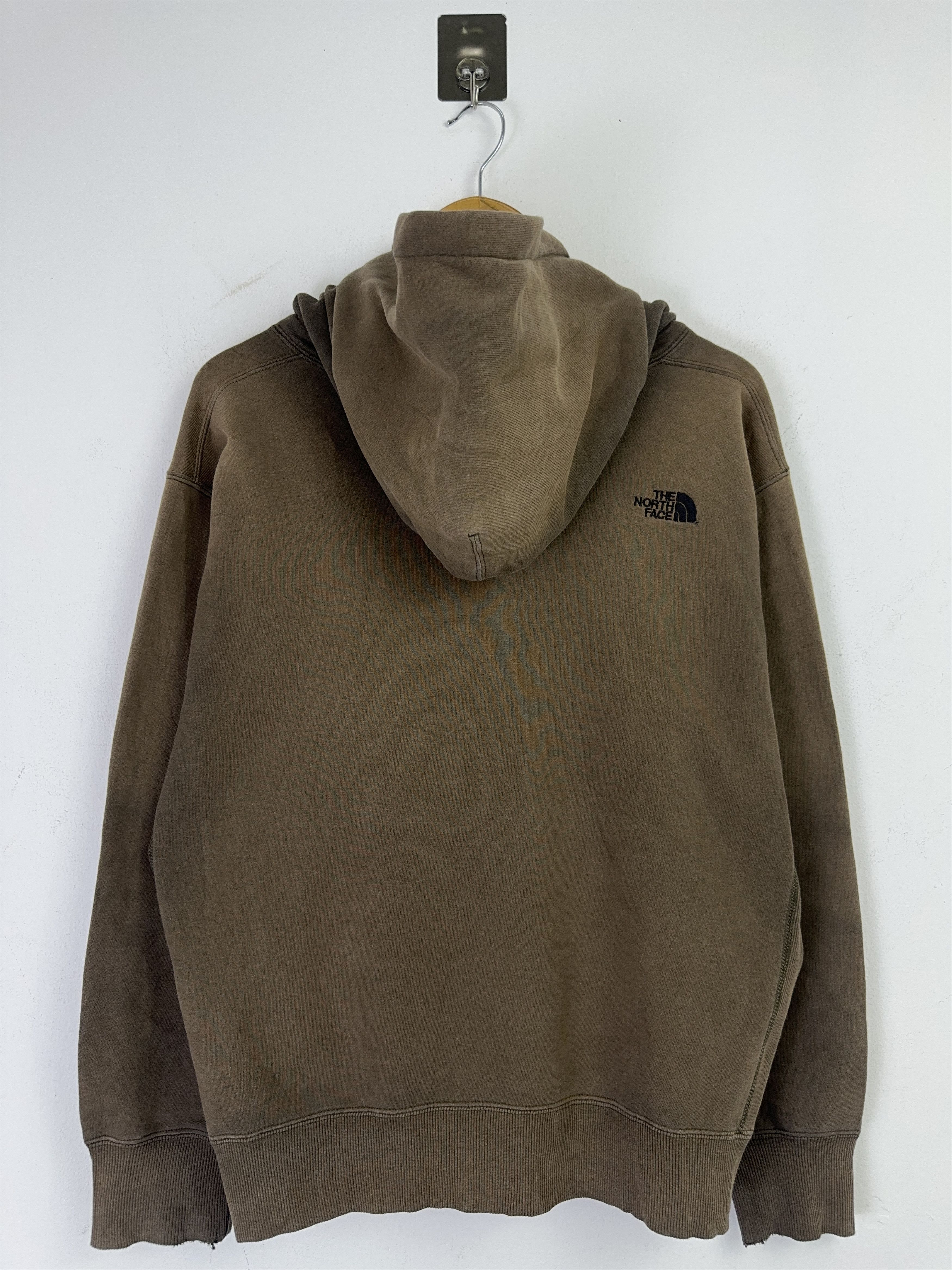 The North Face Vintage The North Face Brown Red Box Logo Hoodie BP0011 Size US XL / EU 56 / 4 - 3 Thumbnail