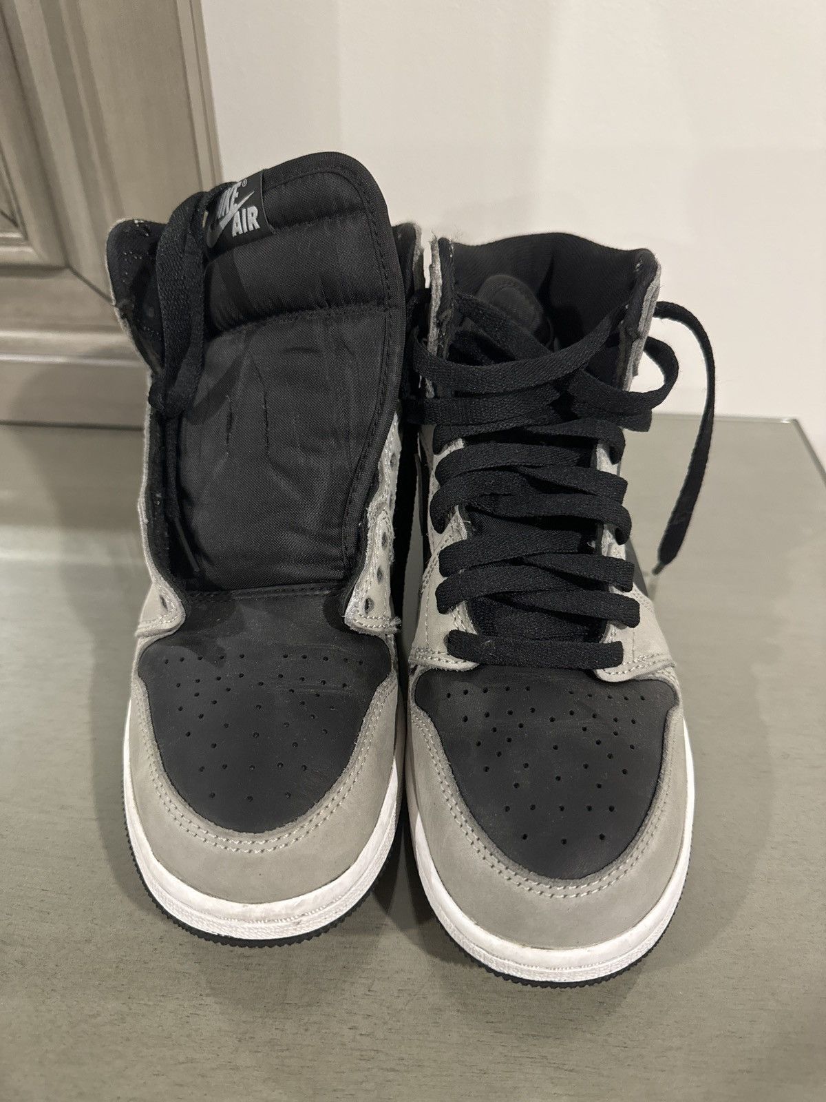 Nike Air Jordan 1 Retro High OG ‘Shadow’ 2018 Size US 5 / EU 37 - 4 Thumbnail