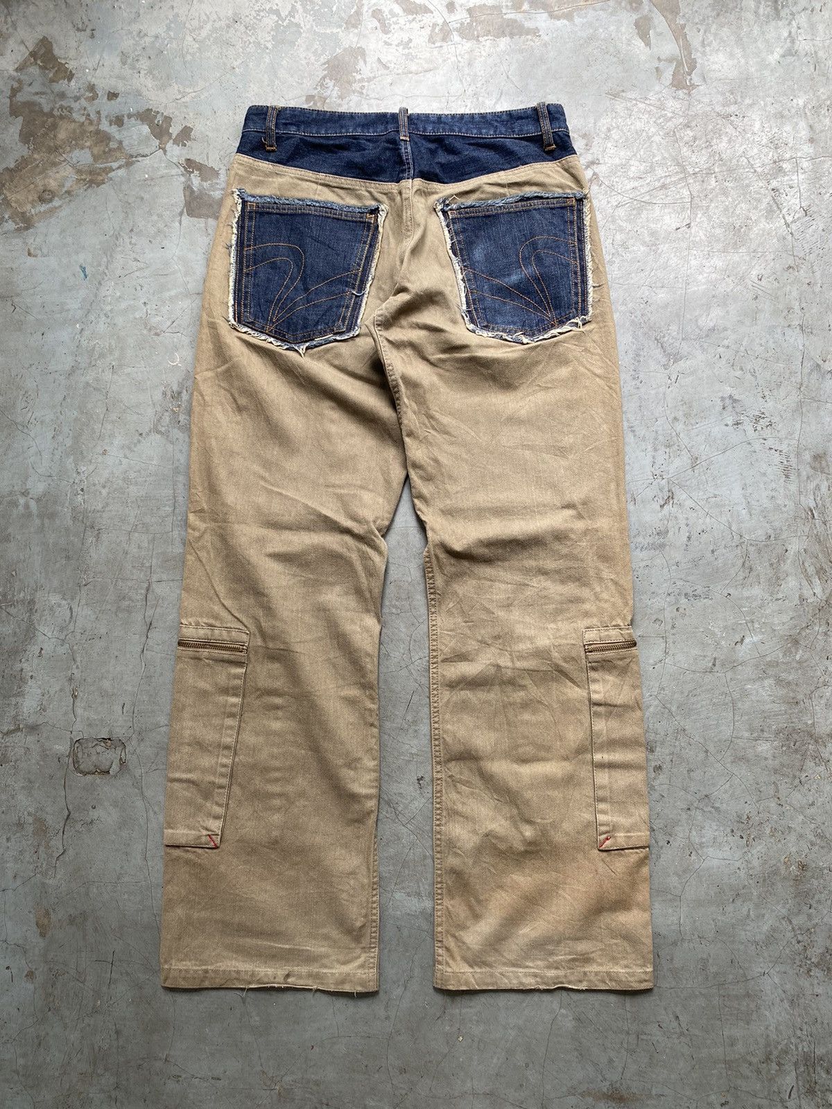 If Six Was Nine 2000s 291285 Homme Multipocket Cargo Pants Size US 32 / EU 48 - 5 Thumbnail