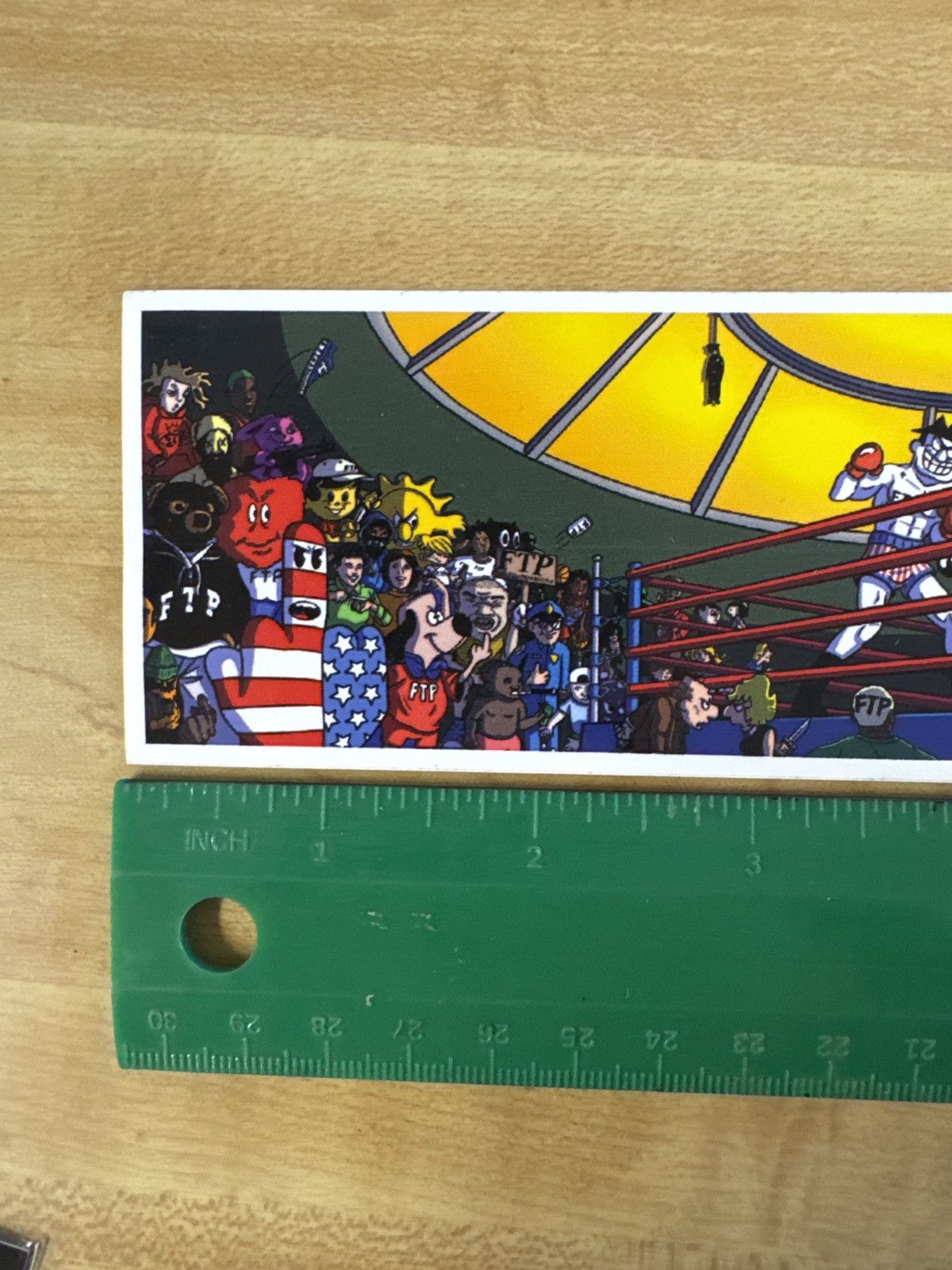 Fuck The Population FTP Fight Night Sticker Size ONE SIZE - 2 Thumbnail