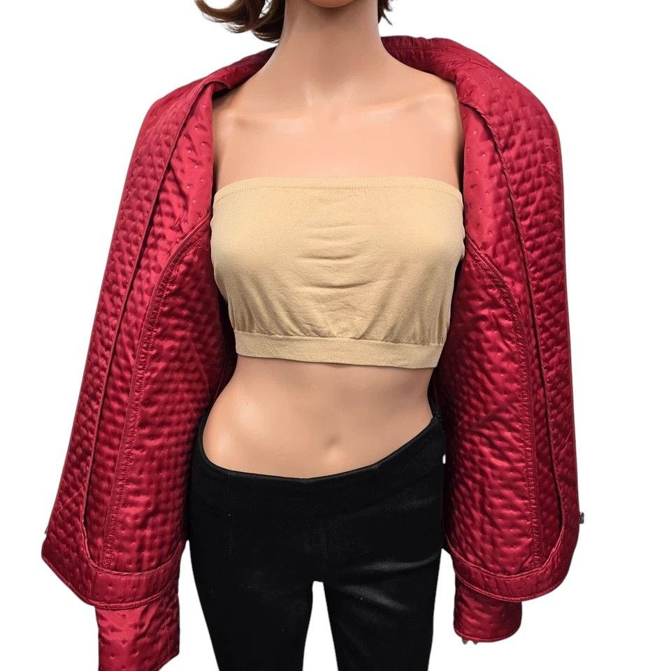 Robert Talbott × Vintage Talbots Quilted Puffer Jacket Full Zip 14 Light Insulated Size XL / US 12-14 / IT 48-50 - 10 Thumbnail
