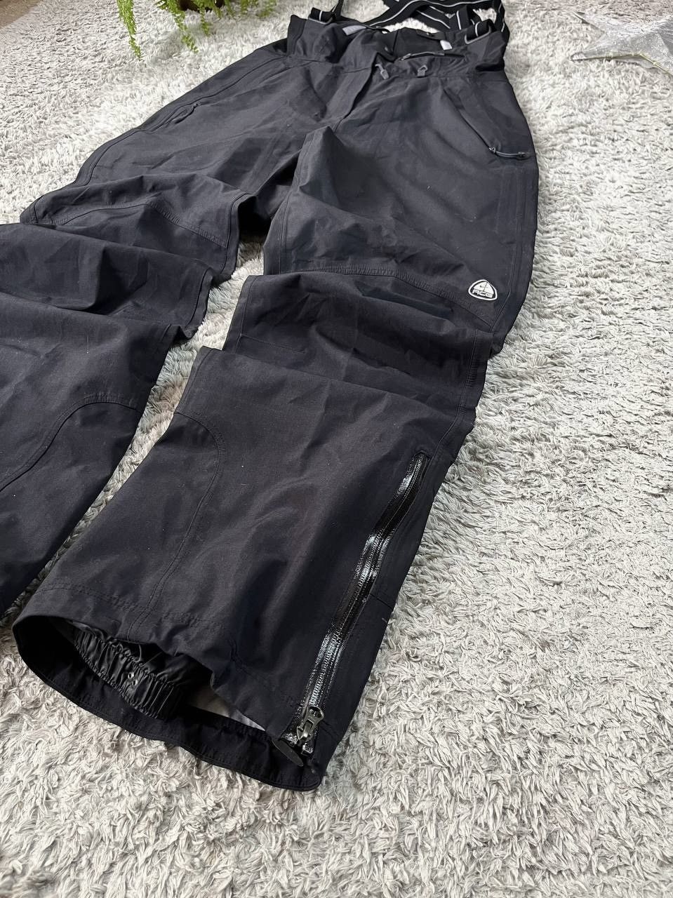Nike × Vintage Nike Acg 00s Gore-Tex Overalls Pants Rare Logo Outdoor Size US 31 - 2 Thumbnail