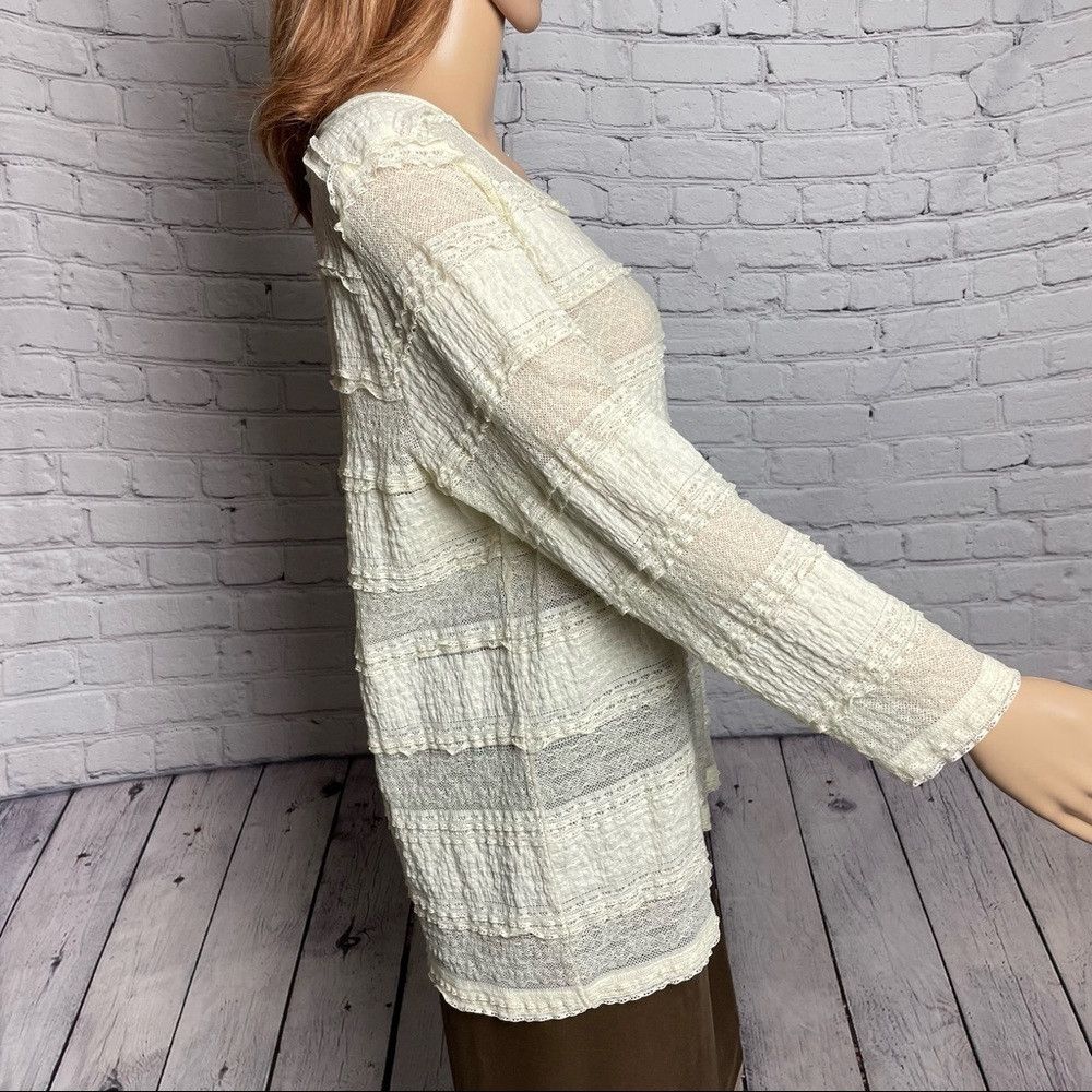 Lauren Ralph Lauren LRL Ralph Lauren Jeans Ivory Lace Top Size XL Size XL / US 12-14 / IT 48-50 - 3 Thumbnail
