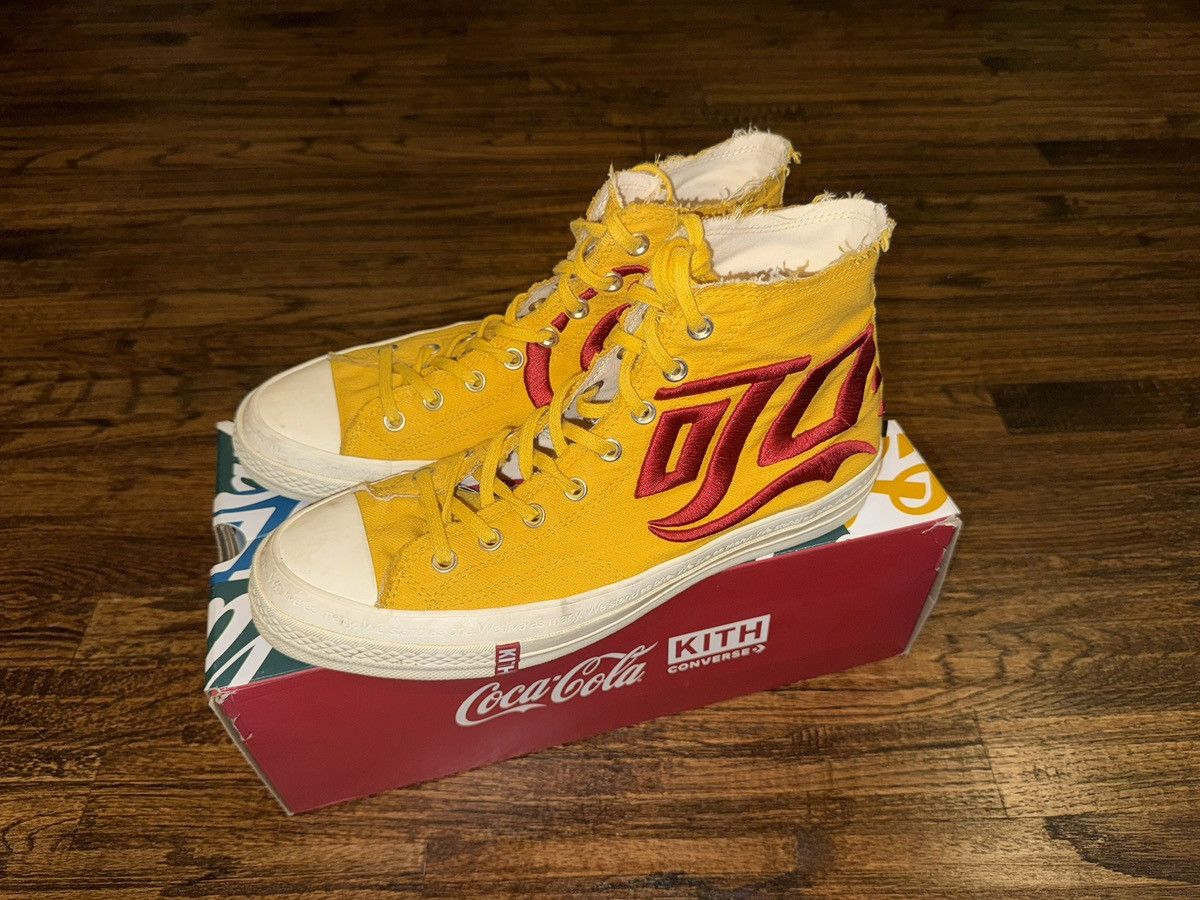 Coca Cola × Converse × Kith Kith X Converse x Coca Cola Chuck 70 “China” Denim SZ 11 Size US 11 / EU 44 - 6 Thumbnail