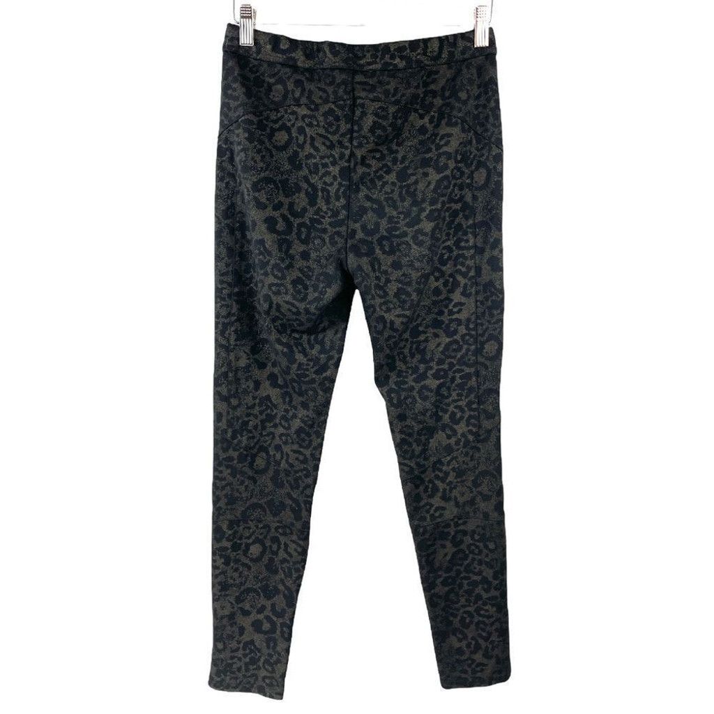 Free People Free People Leopard Print Ponte Stretch Pant Leggings- S Size 28" / US 6 / IT 42 - 4 Thumbnail
