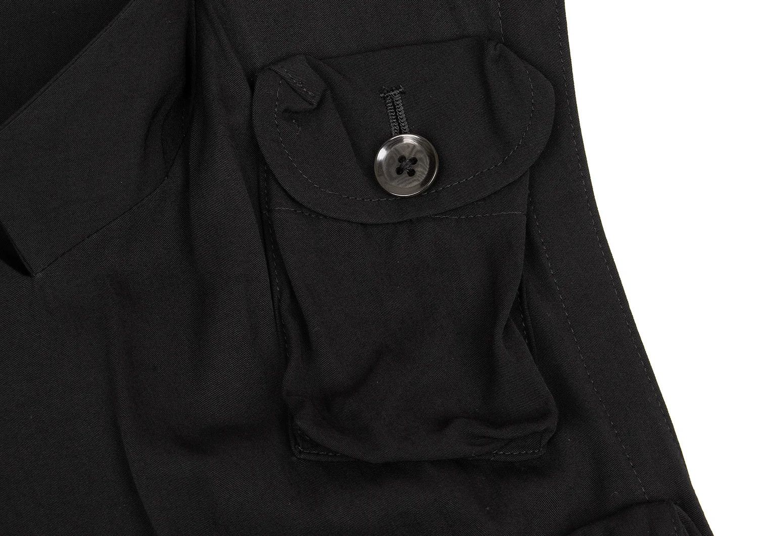 Yohji Yamamoto Yohji Yamamoto Multi-Pocket Rayon Vest Size US M / EU 48-50 / 2 - 4 Thumbnail