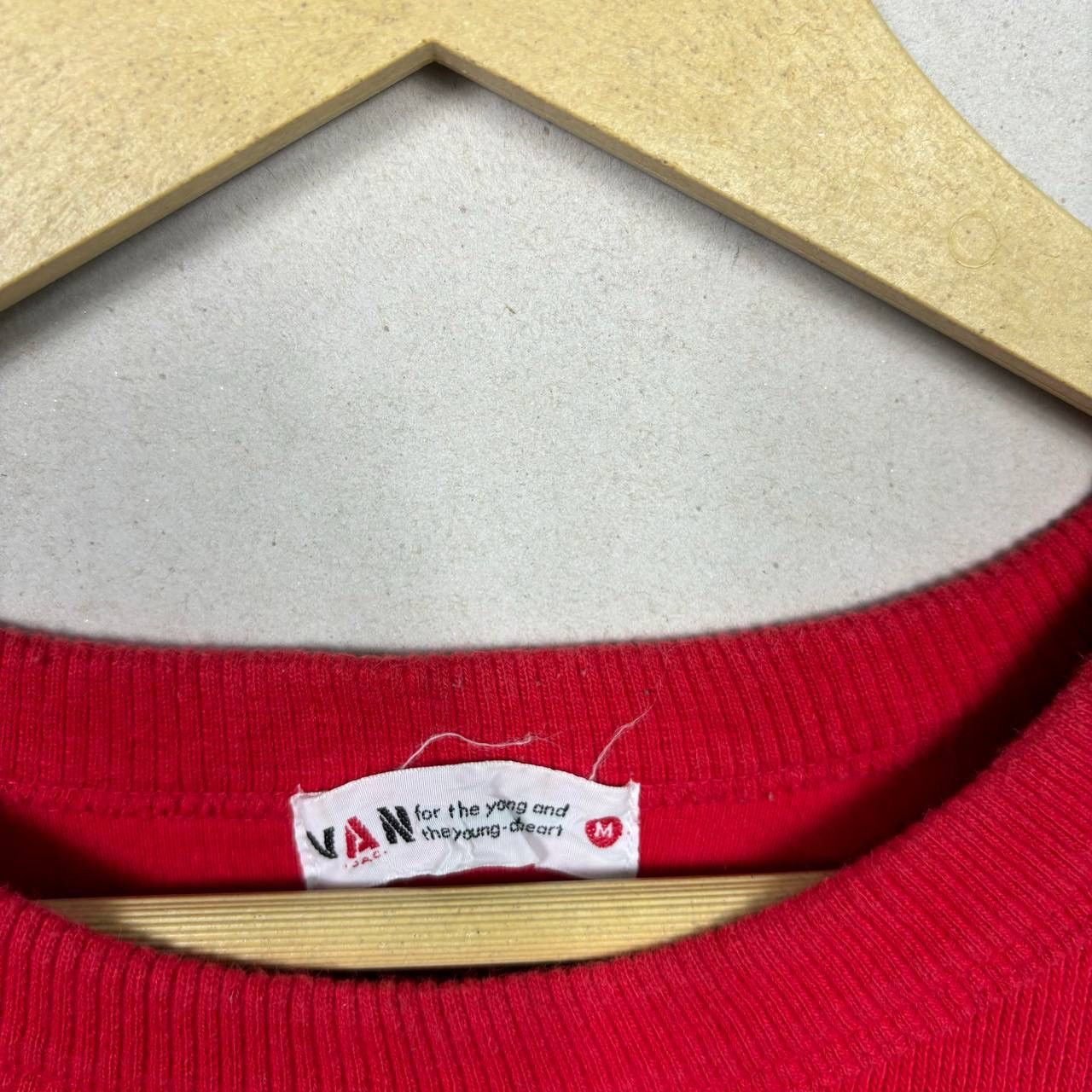 Van Vintage VAN JAC Ivy Style Sweatshirt Red Size M Japanese Size US M / EU 48-50 / 2 - 5 Thumbnail