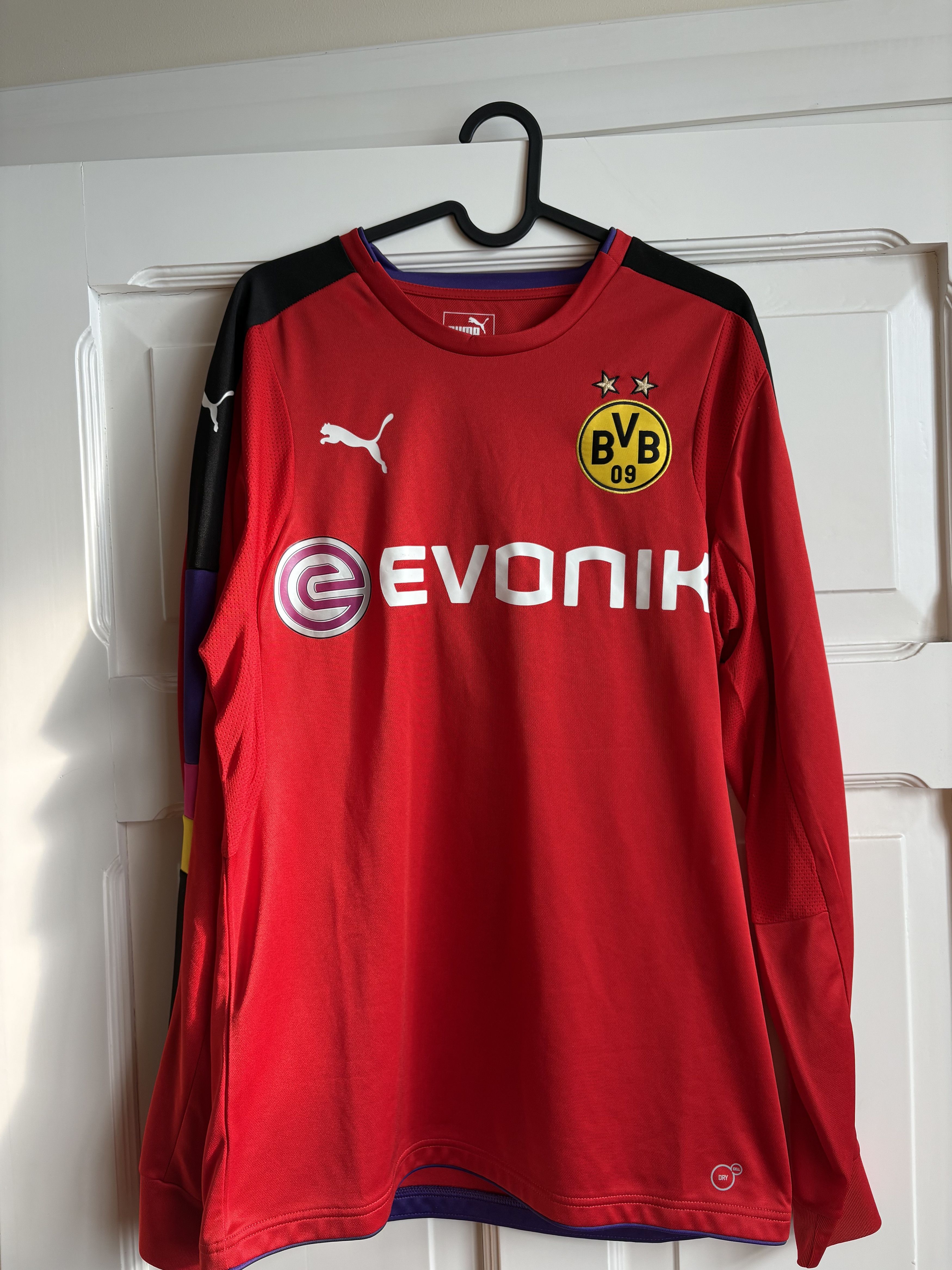 Puma Puma Borussia Dortmund 2016-17 Long Sleeve Jersey Size US M / EU 48-50 / 2 - 1 Thumbnail