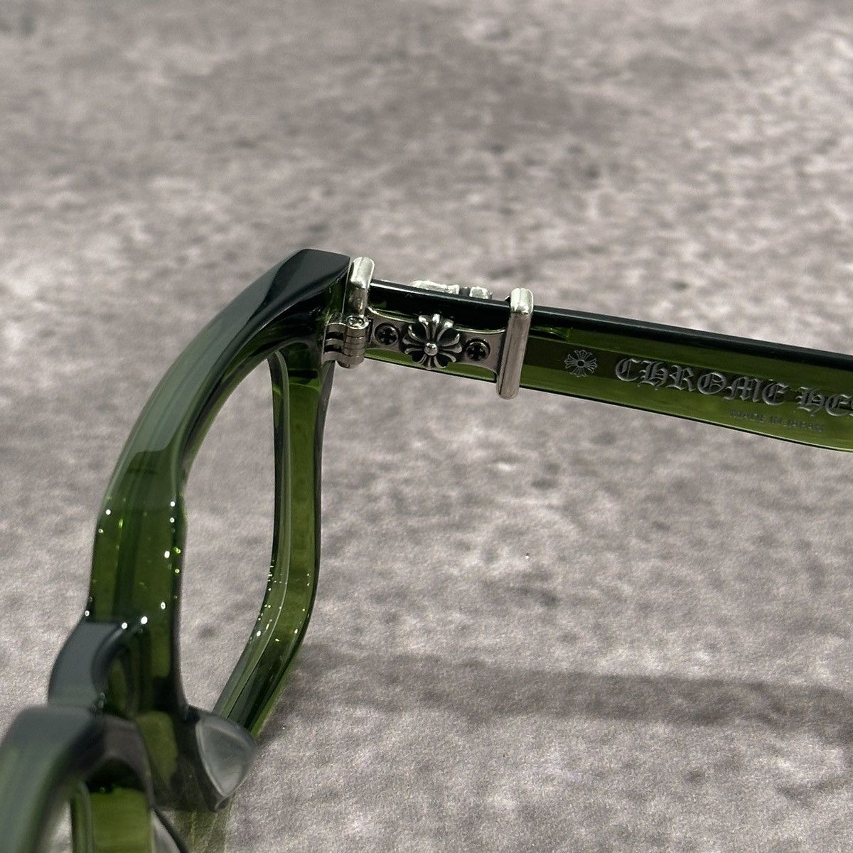 Chrome Hearts CHROME HEARTS VAGILLIONAIRE II DARK OLIVE EYEWEAR Size ONE SIZE - 3 Thumbnail
