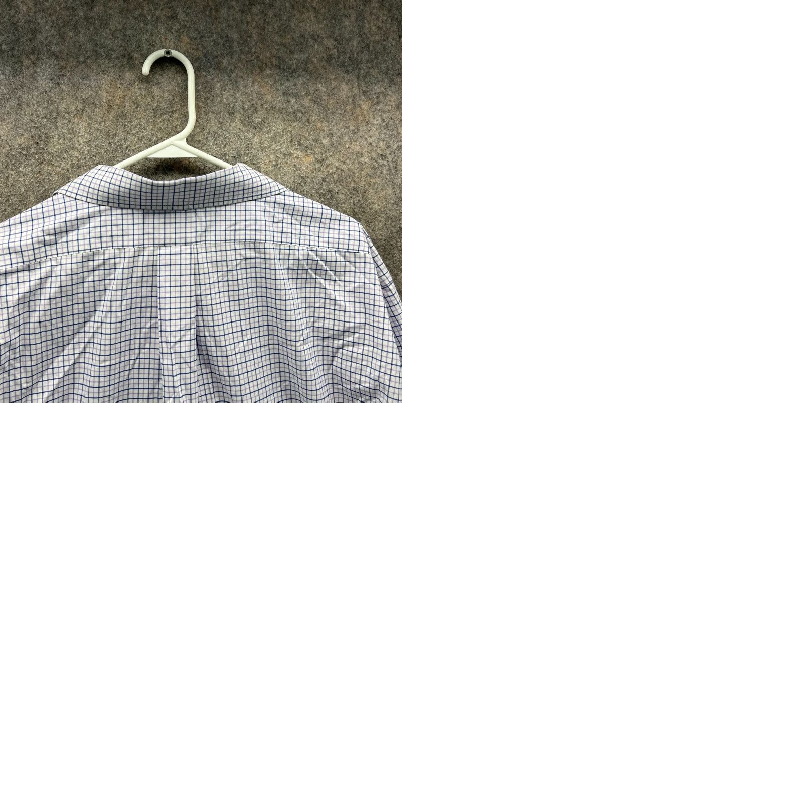 Brooks Brothers VINTAGE Brooks Brothers Shirt Mens 18.5 34 Blue Madison Poplin Button Down Gingham Shirt kin blue? Size US XXL / EU 58 / 5 - 9 Thumbnail