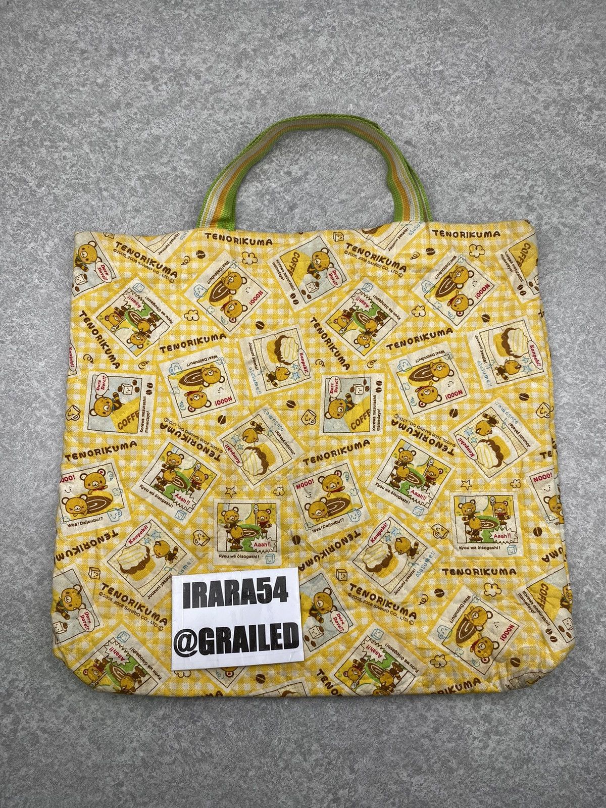 Japanese Brand Tenorikuma Totebag B147 Size ONE SIZE - 5 Thumbnail