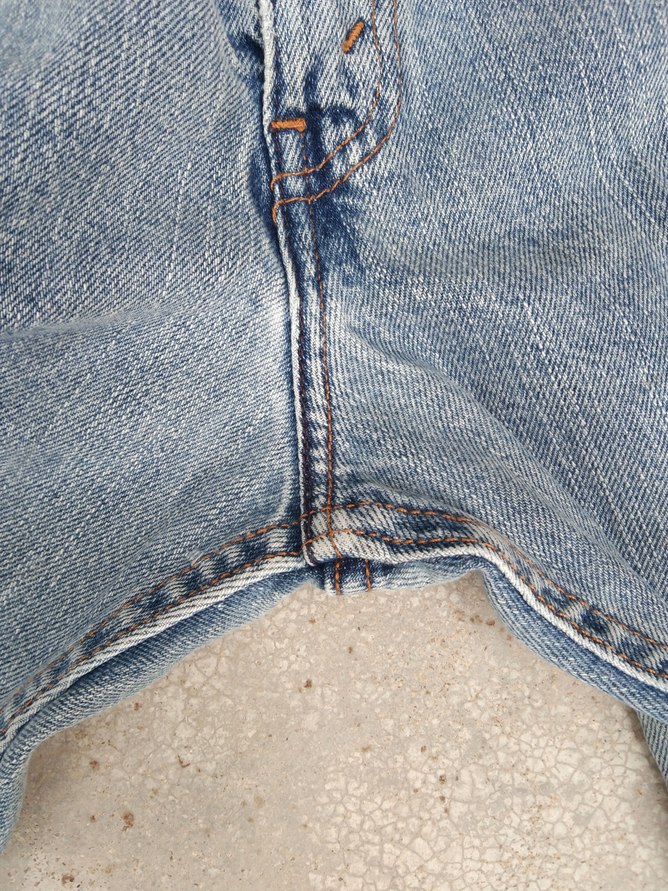 Levi's Vintage Levi's Signature Loose Distressed Jeans 33x32 Size US 33 - 6 Thumbnail