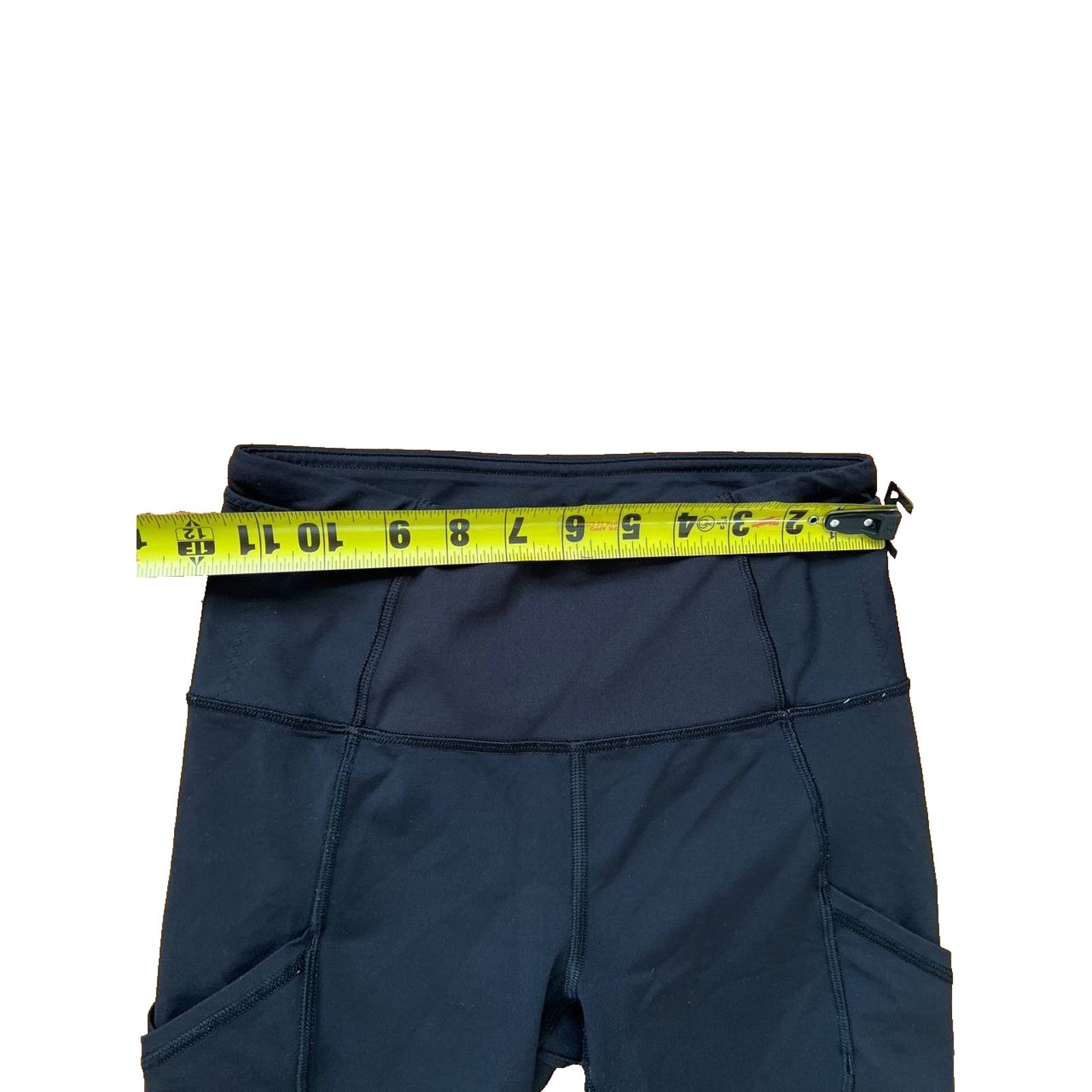 Lululemon Lululemon Runner Leggings Side Leg & Waist Pockets 2 A002035 Size 26" / US 2 / IT 38 - 2 Thumbnail