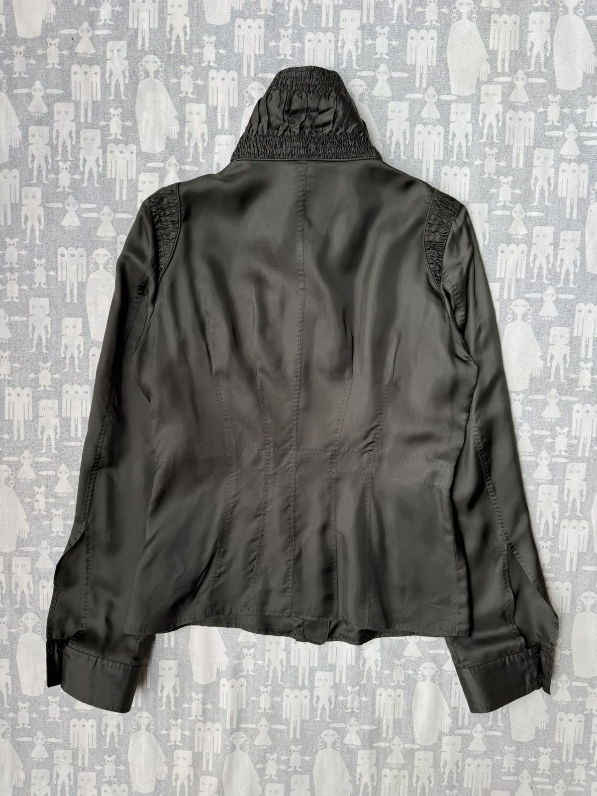 Gucci Gucci Tom Ford SS03 4 Pocket Ruffled Tailored Jacket Size S / US 4 / IT 40 - 7 Thumbnail