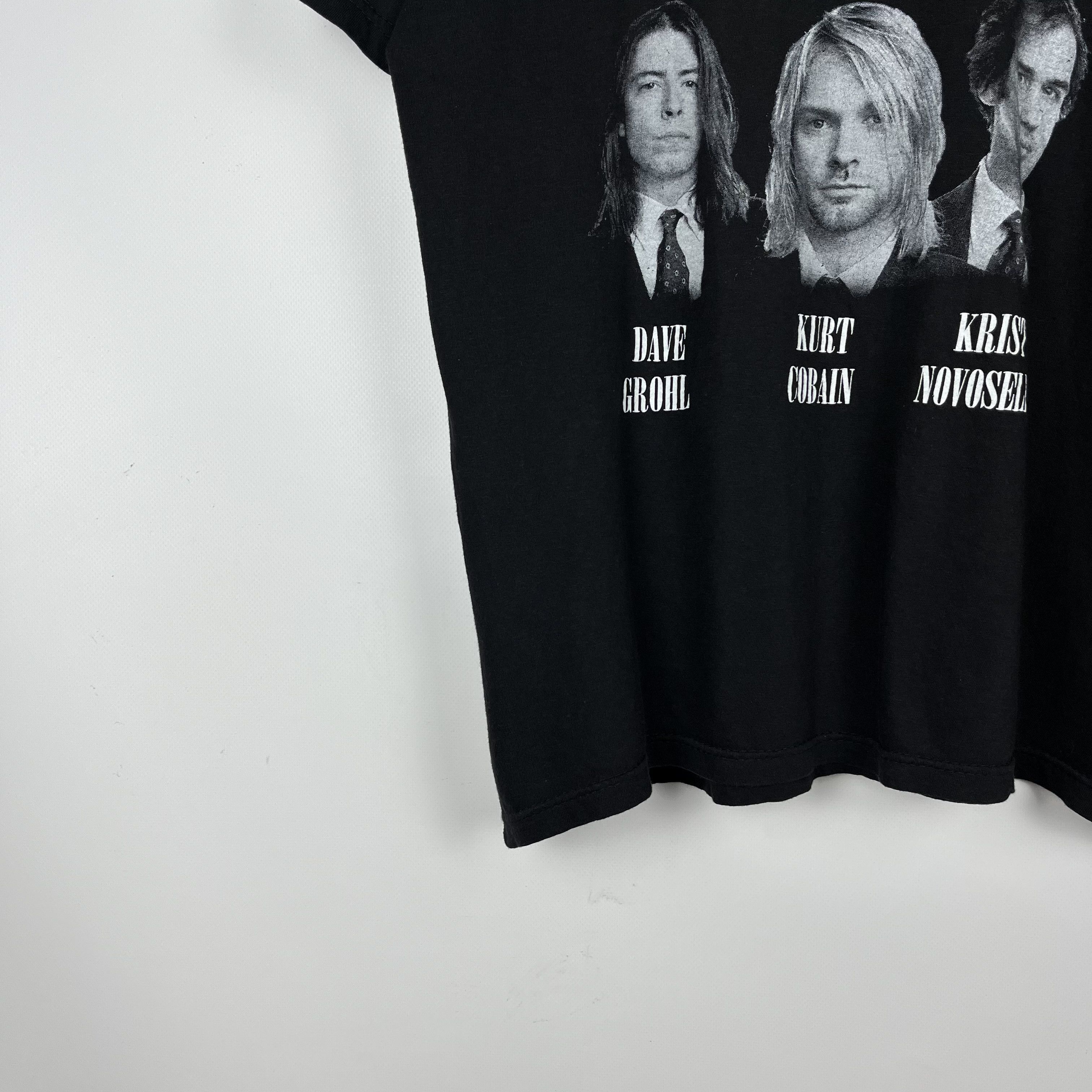 Band Tees Vintage Nirvana Kurt Cobain Rare Rock Band T Shirt 90’s Size US M / EU 48-50 / 2 - 4 Thumbnail