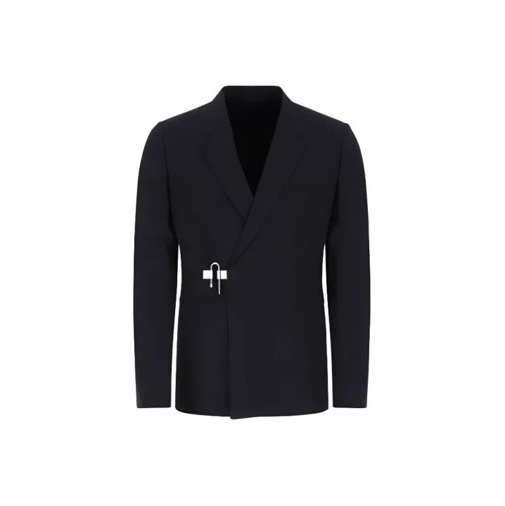 Givenchy Givenchy Men's Solid Lapel Casual Long-Sleeve Blazer Size US L / EU 52-54 / 3 - 1 Thumbnail