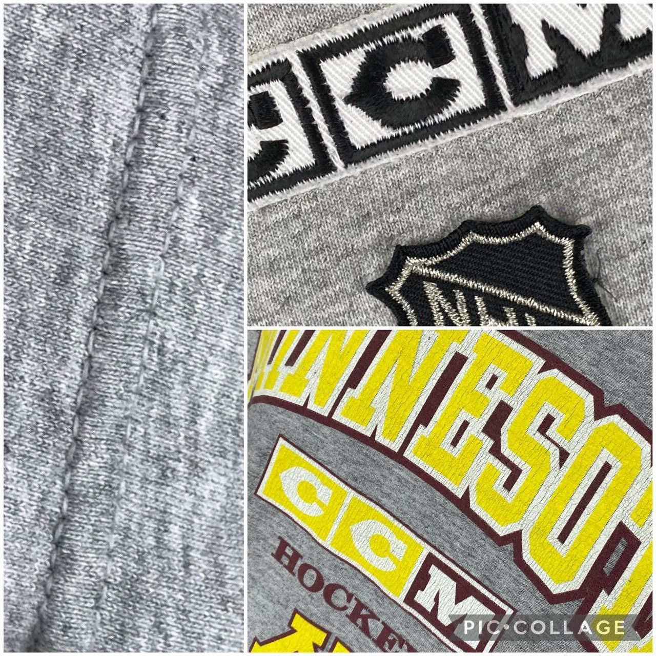 Ccm × Vintage Vintage CCM Minnesota Golden Gophers Hockey Tshirt Size US L / EU 52-54 / 3 - 3 Thumbnail