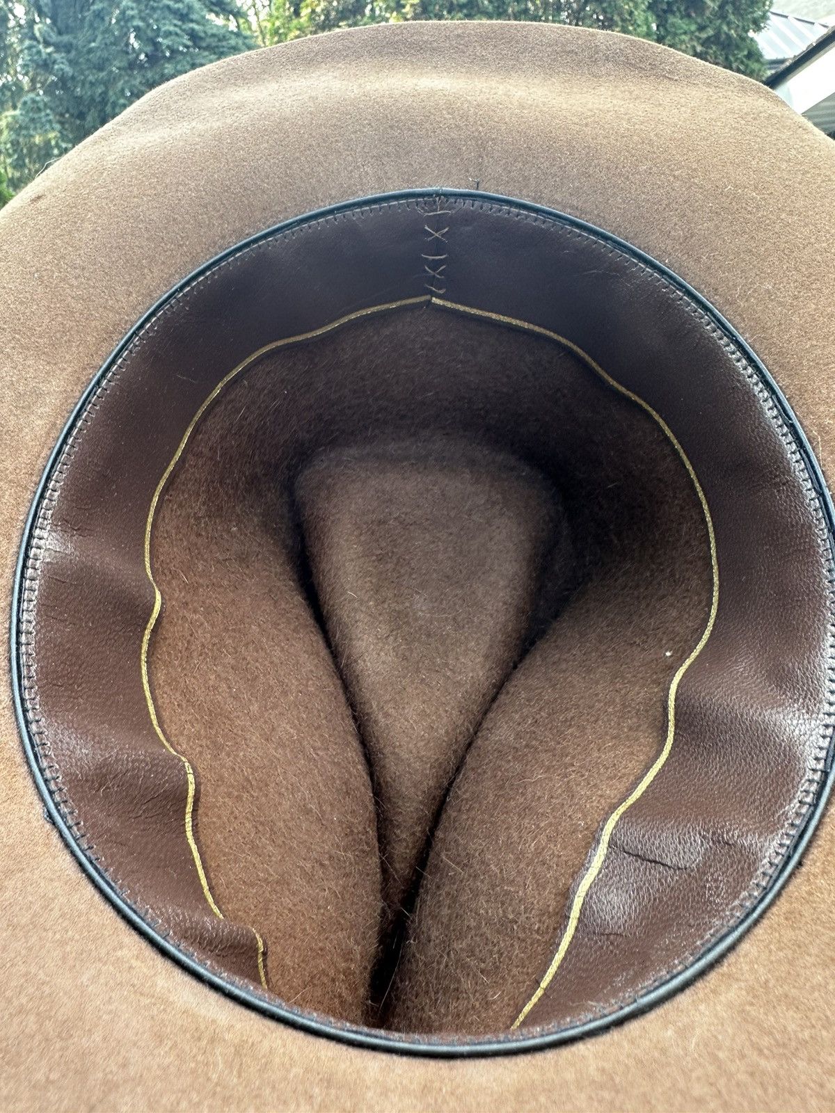 Cowboy Equipment × Stetson × Vintage Vintage Stetson 3X Felt Cowboy Hat, Adjustable Size Size ONE SIZE - 2 Thumbnail