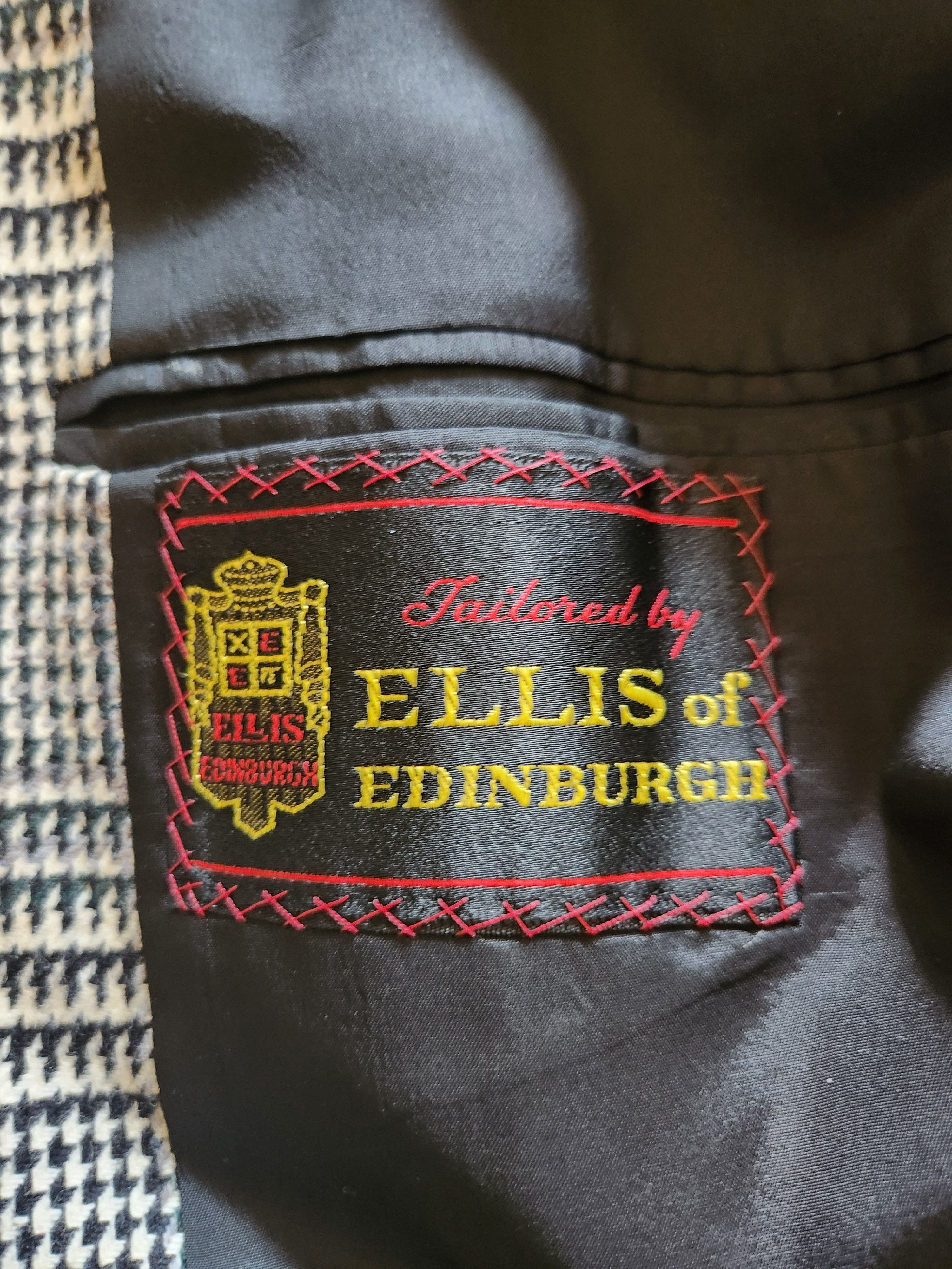Other Vintage 80's Ellis of Edinburgh at Orbach's Wool Blazer Size 44L - 4 Thumbnail