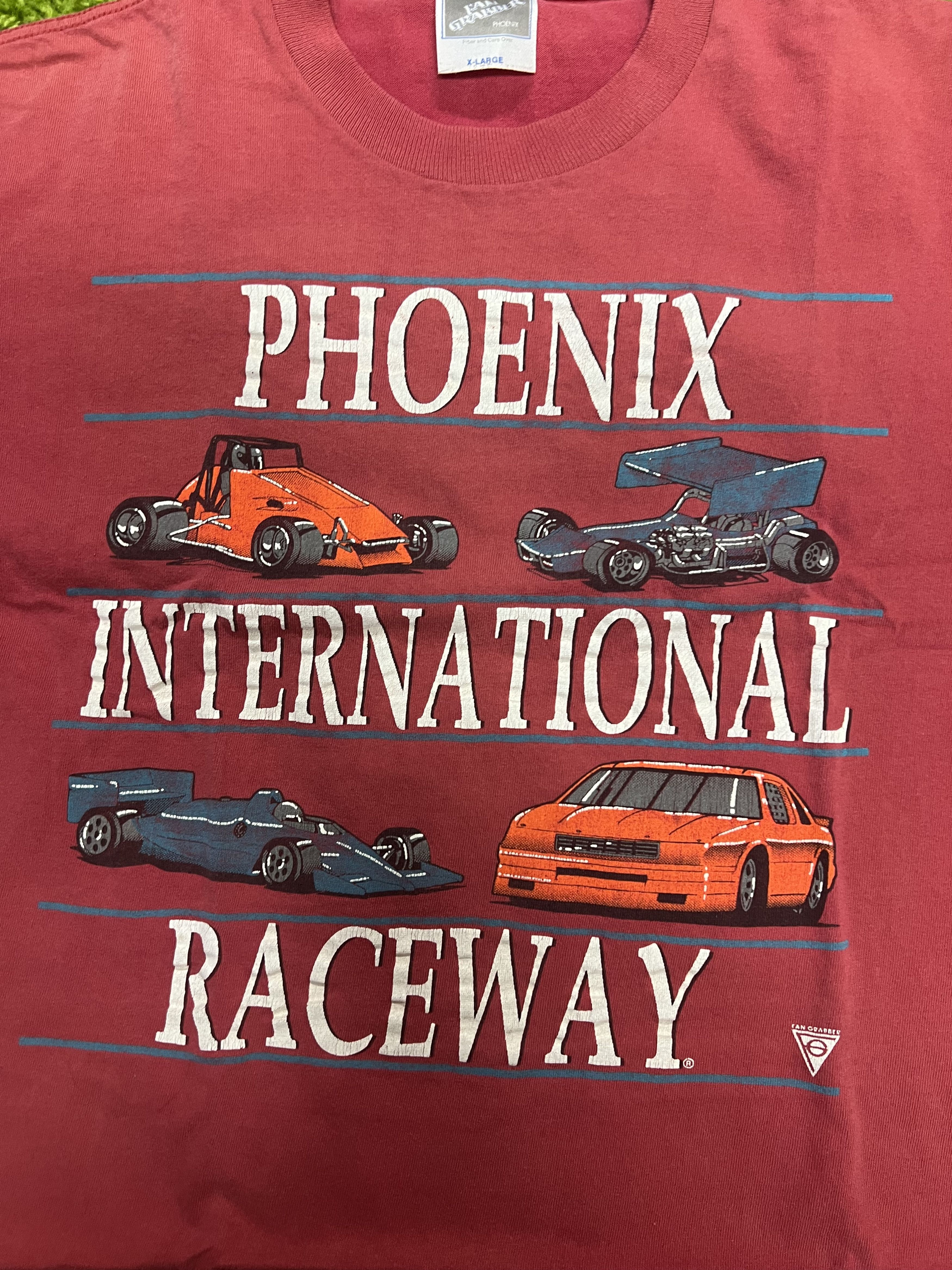 Vintage 1990s Phoenix International Raceway Tshirt Size US XL / EU 56 / 4 - 2 Thumbnail
