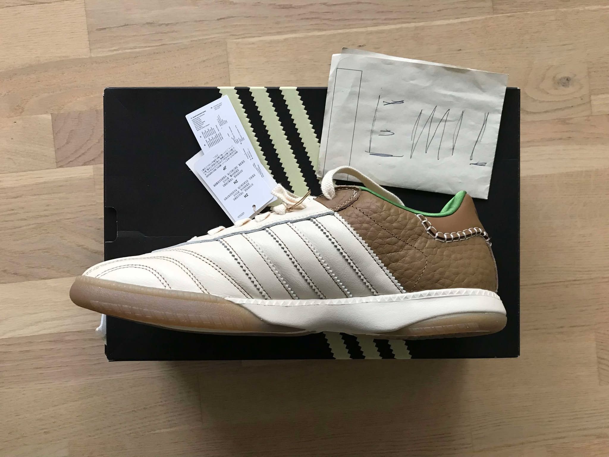 Adidas × Wales Bonner Samba MN Elena Nappa Size US 12.5 / EU 45-46 - 2 Thumbnail