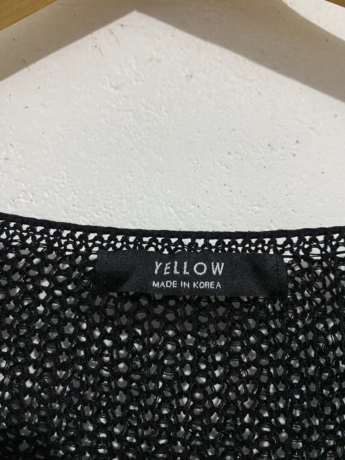 Other 🖤BLACFRIDAY🖤Yellow-Japanese Knitted Fishnet Isseymiyake Size US L / EU 52-54 / 3 - 7 Thumbnail