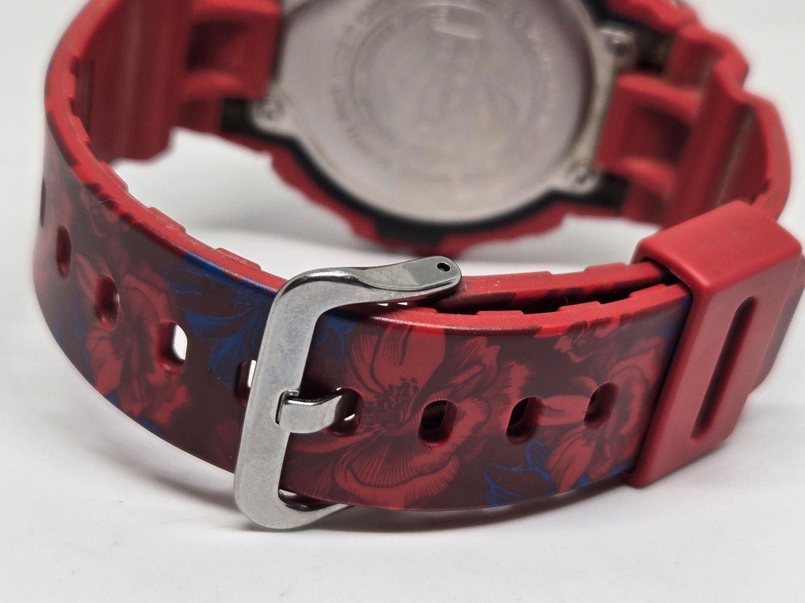 G Shock Casio G-Shock GMD-S6900F-4 Red & Blue Floral Watch