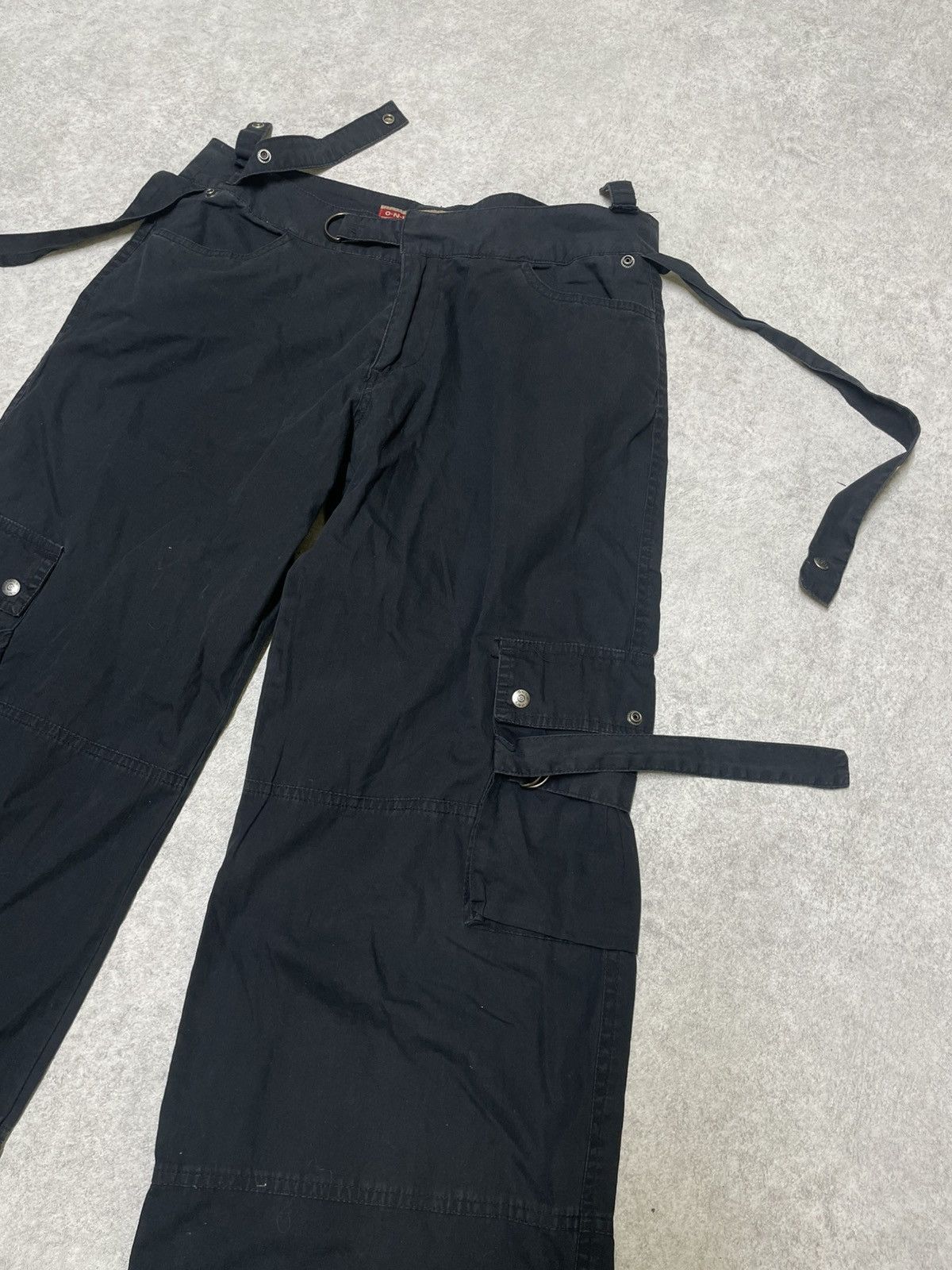 If Six Was Nine × Japanese Brand × Le Grande Bleu (L.G.B.) Avant-gard Y2K Style Opium Ribbon Pants LGB Vintage Size US 38 / EU 54 - 4 Thumbnail