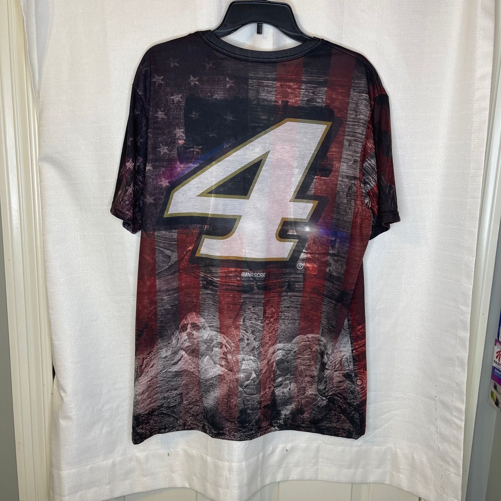 NASCAR Stewart-Haas Racing Short Sleeve American Shirt, #4, Large Size US L / EU 52-54 / 3 - 5 Thumbnail