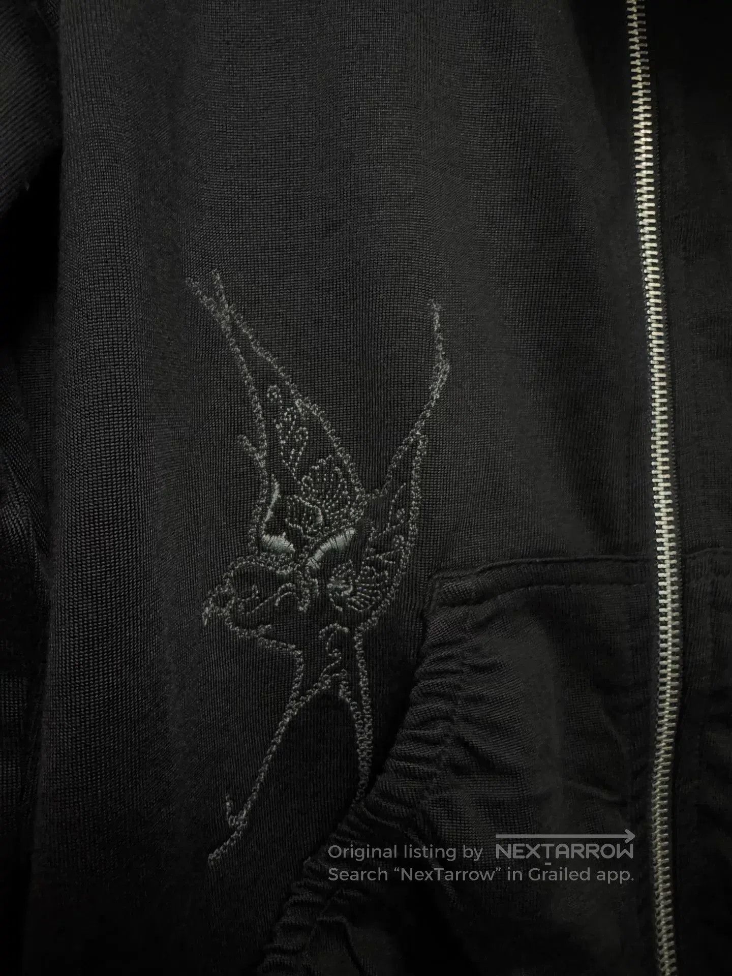 Diesel Diesel Butterfly Embroidery Casual Jacket. Size L / US 10 / IT 46 - 5 Thumbnail