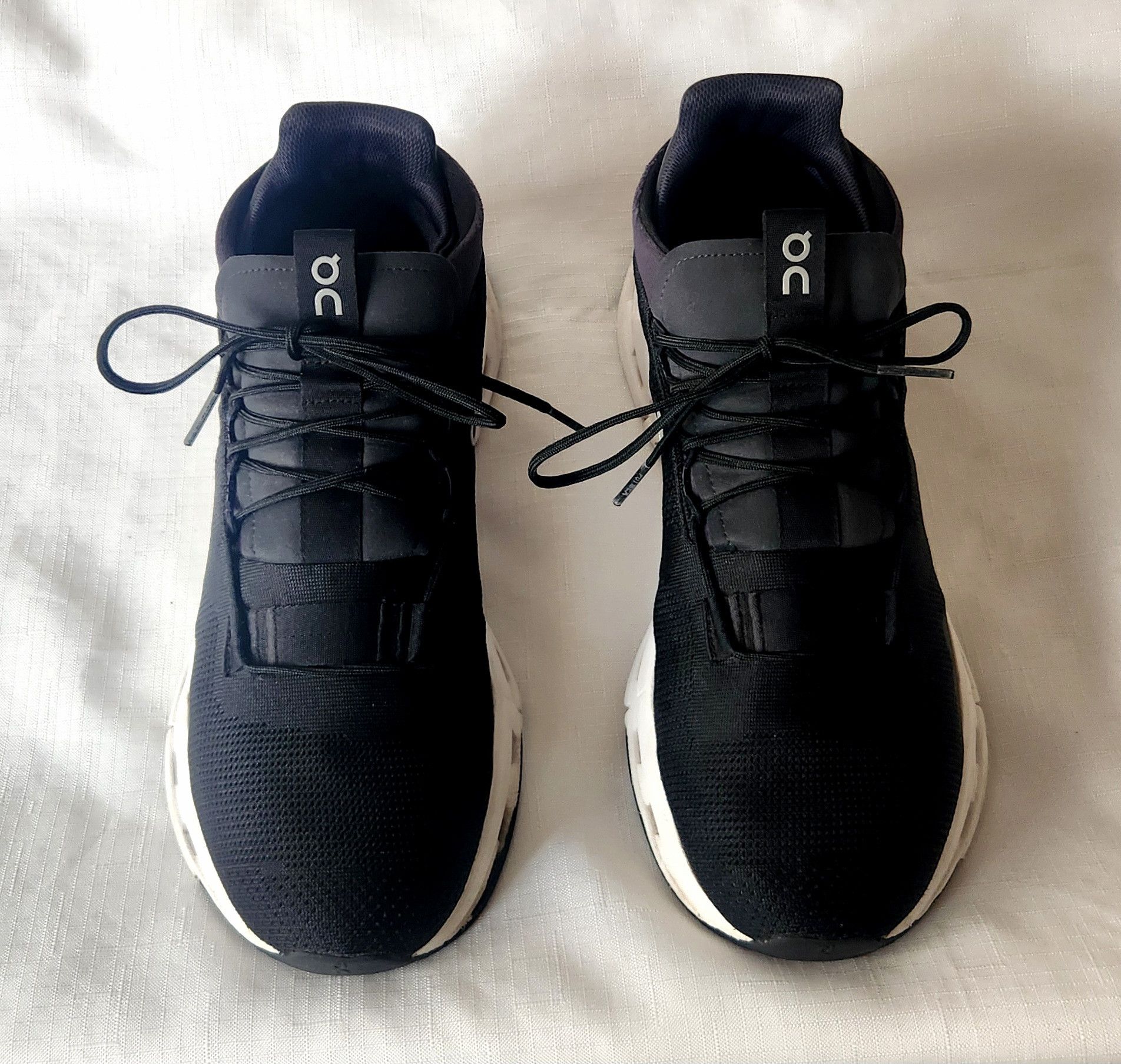 On On Cloudnova Running Shoes Black Gray and white Size 12.5 Size US 12.5 / EU 45-46 - 3 Thumbnail