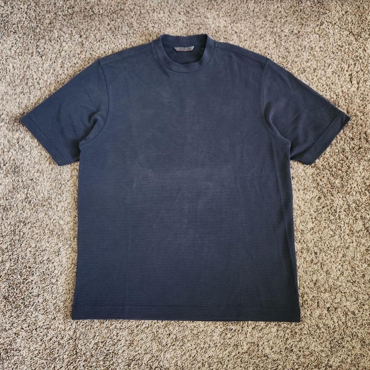 Vintage Axis Blank Textured T-Shirt MEDIUM Minimalist Essentials Size US M / EU 48-50 / 2 - 1 Thumbnail