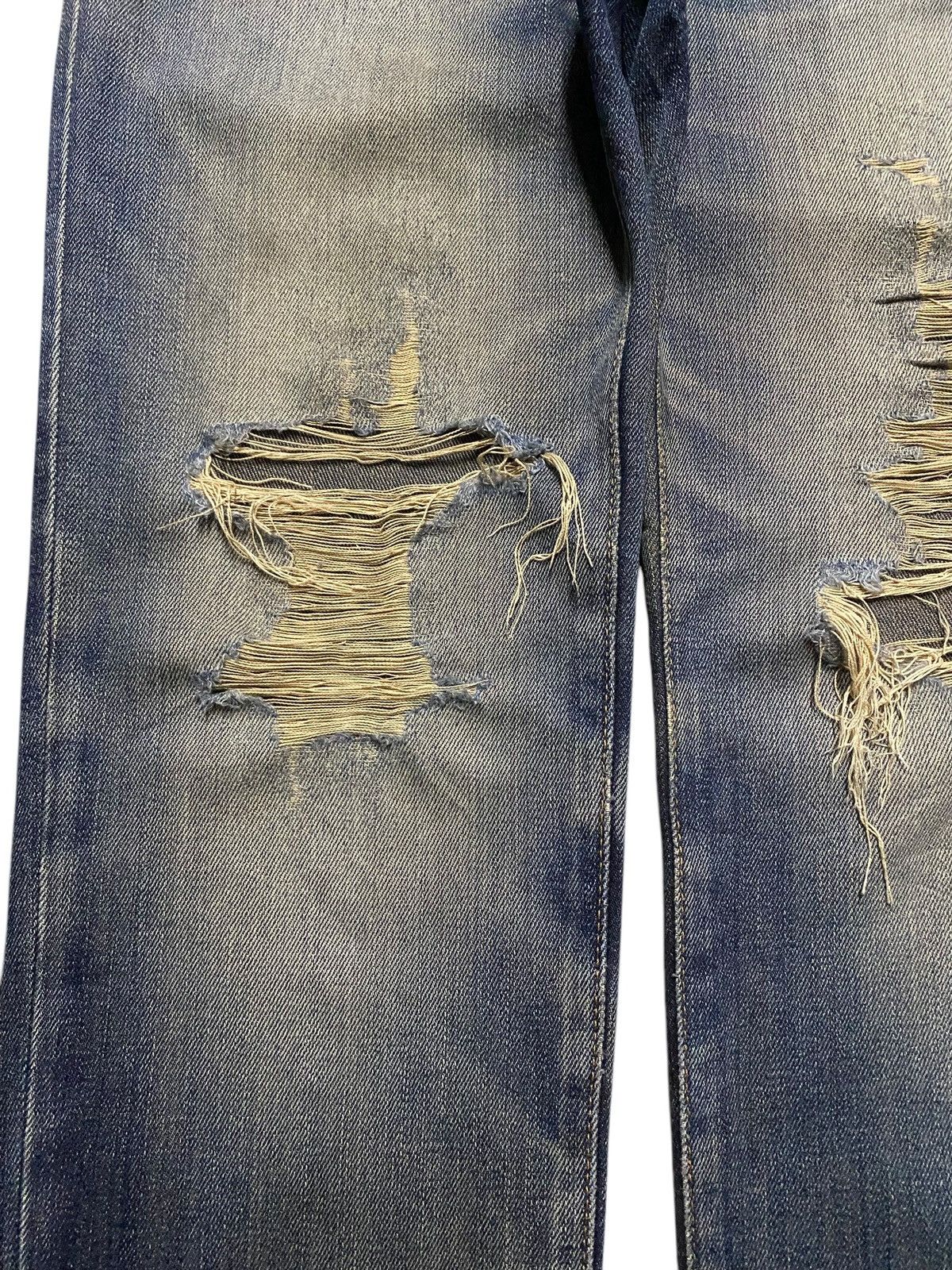 Edwin Vintage Japanese Brand Edwin 503 Distressed Slim Jeans Size US 30 / EU 46 - 7 Thumbnail