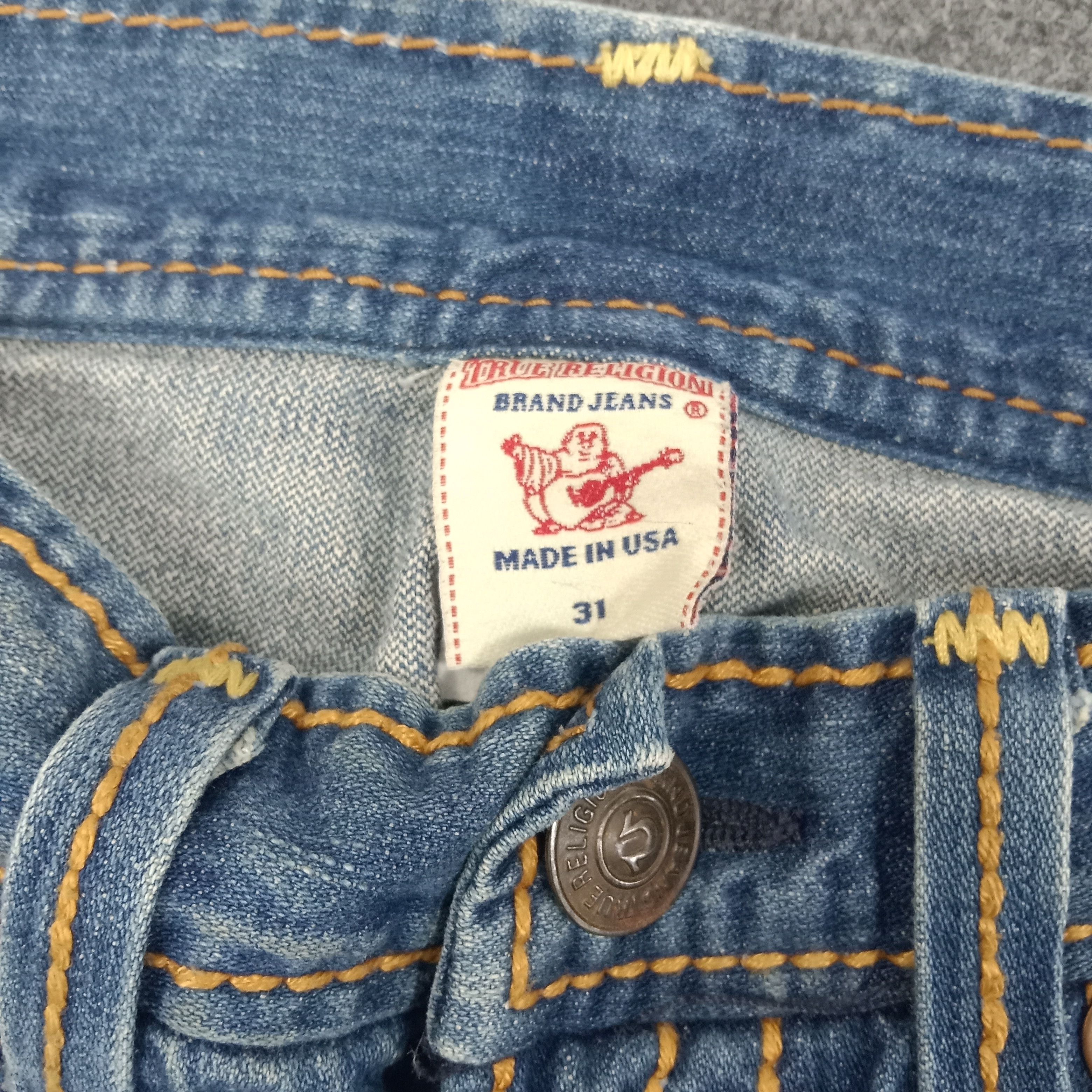 True Religion True Religion American Brand Denim Jeans C258N10 Size US 33 - 8 Thumbnail