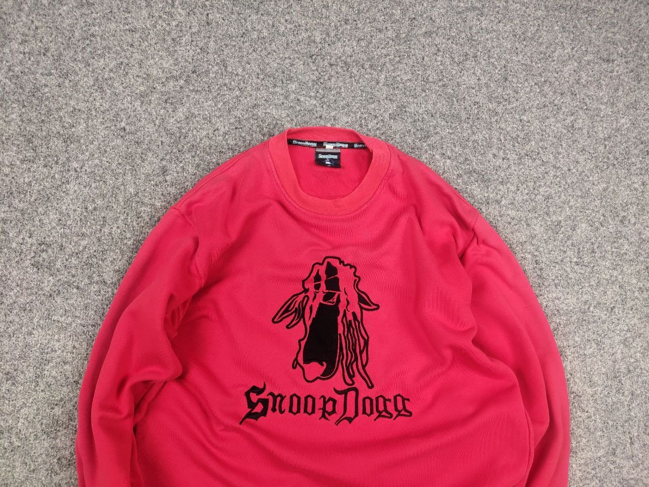Snoop Dogg Vintage Snoop Dogg Rap Baggy Red Embroidered Logo Sweatshirt Size US M / EU 48-50 / 2 - 4 Thumbnail