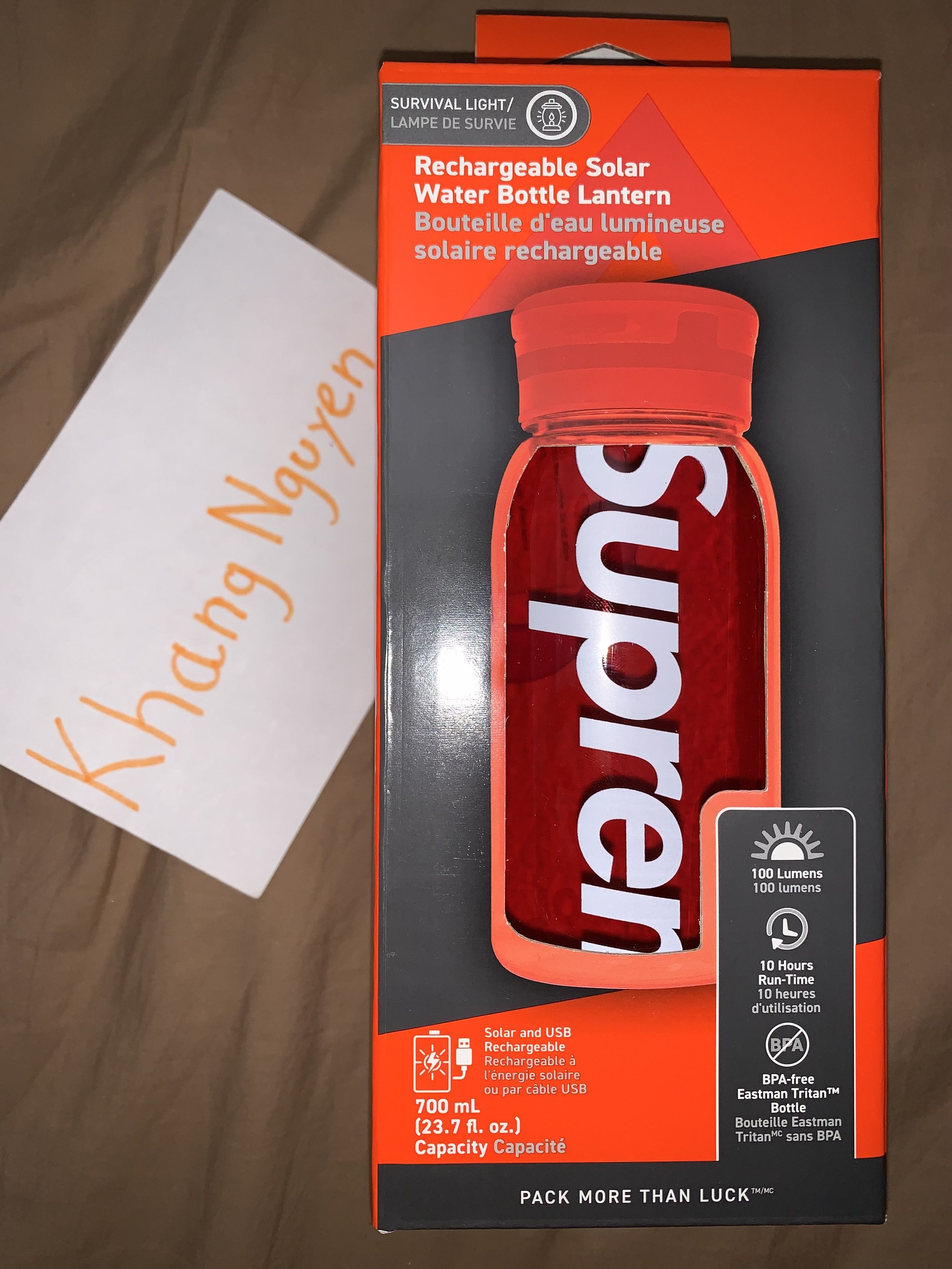 弁当箱・水筒 Supreme SOL Water Bottle Lantern Fall/Winter 2025
