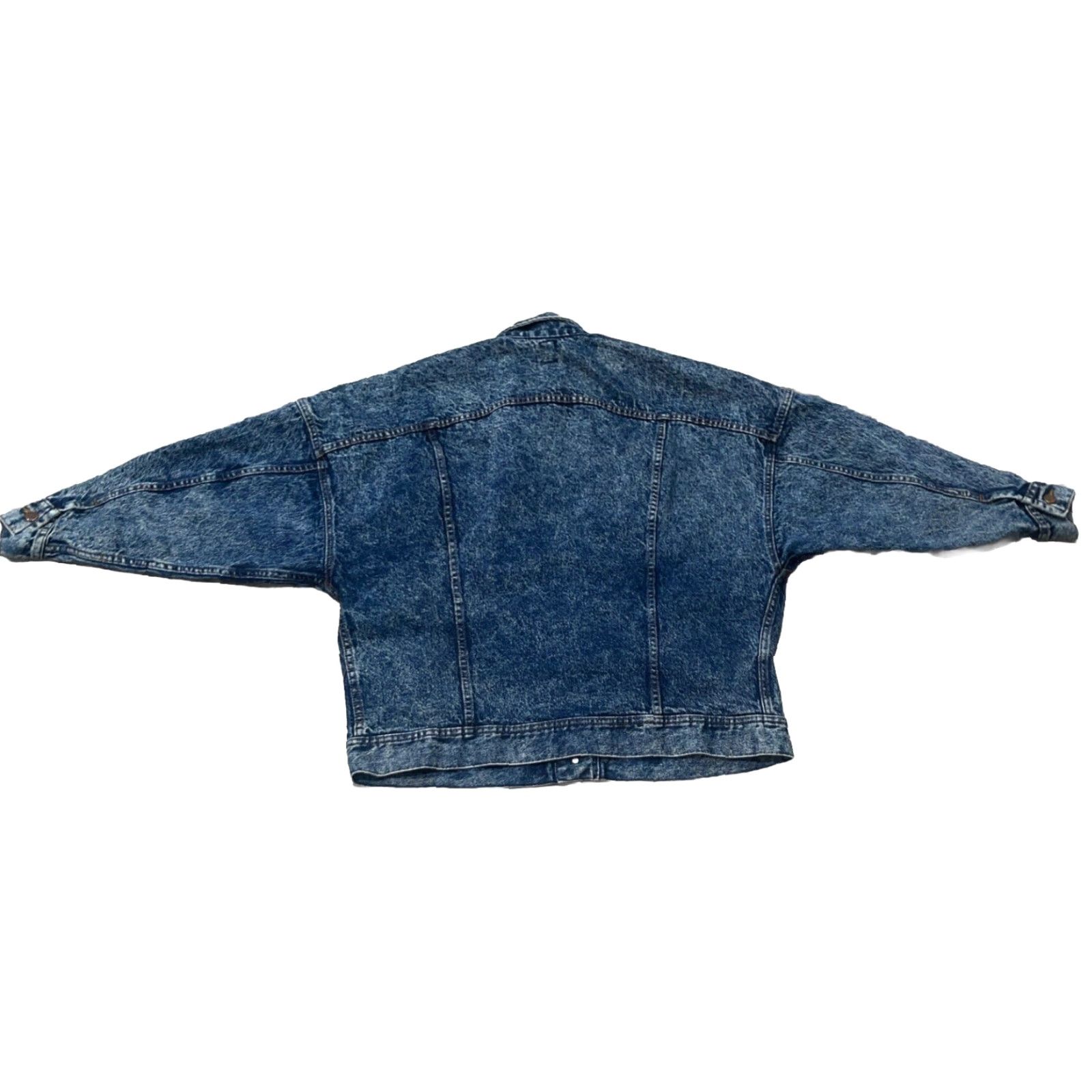 Lee VINTAGE LEE Stonewash Denim Mens Small Oversized 80s 90s Jean Jacket Size US 29 - 3 Thumbnail
