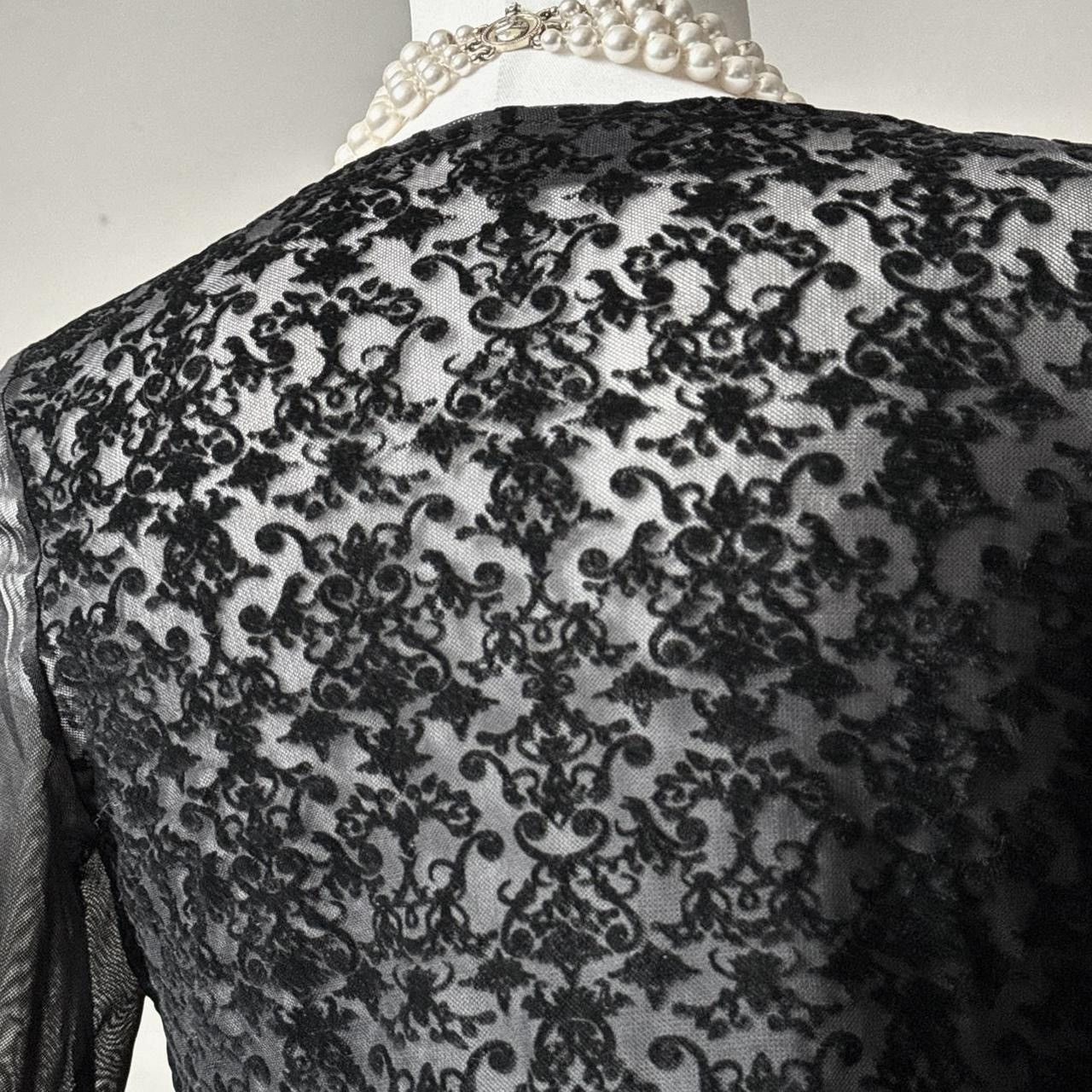 Vintage So unique lace gothic avant - garde blouse Size S / US 4 / IT 40 - 6 Thumbnail