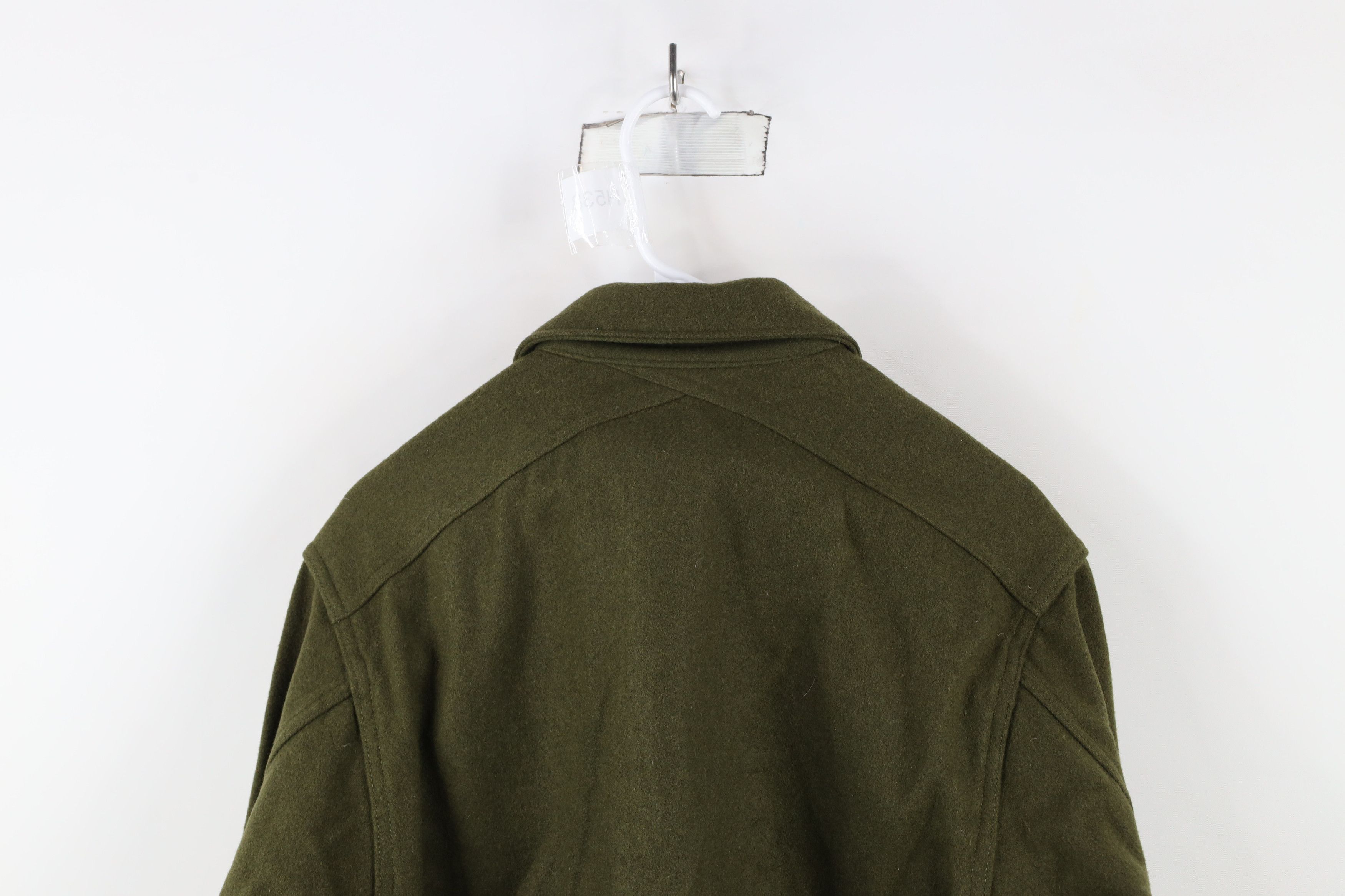 Vintage Vintage 50s Korean War Wool Combat Field Jacket Green USA Size US M / EU 48-50 / 2 - 10 Thumbnail