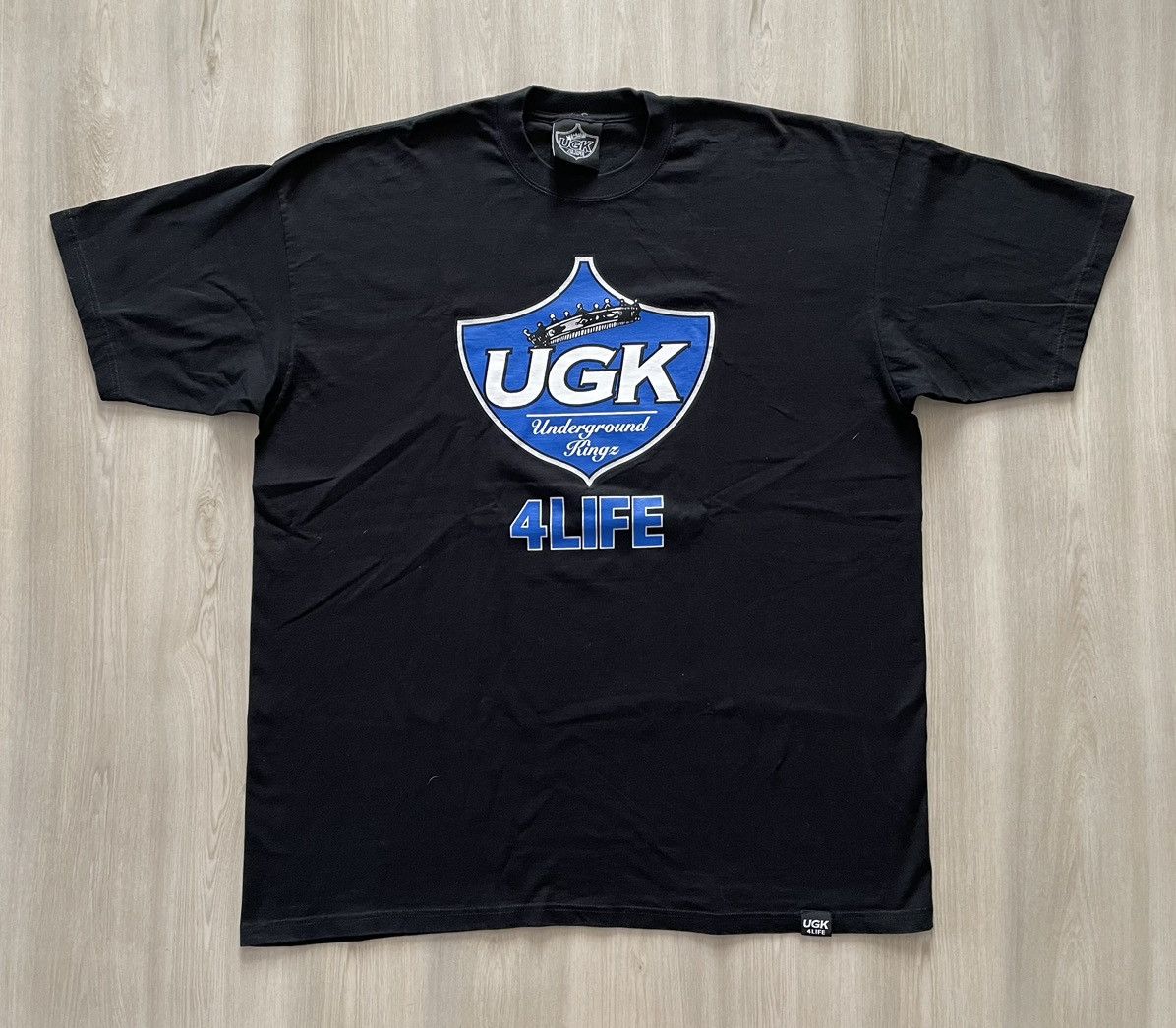 Rap Tees × Vintage Vintage Algierz UGK Bun B and Pimp C Raptee Mens 4XL Size US XXL / EU 58 / 5 - 1 Thumbnail