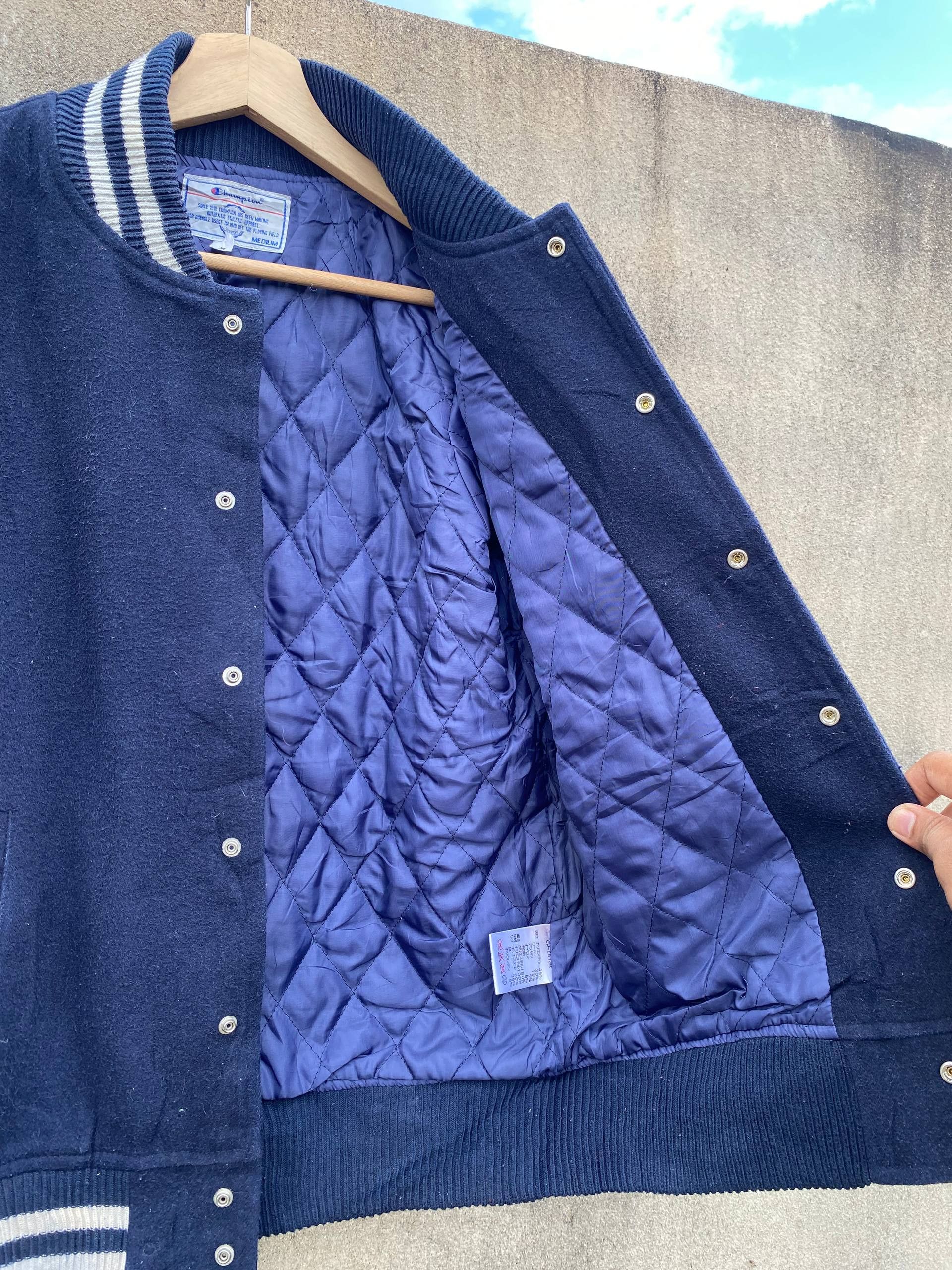 Champion Vintage 90s Champion Letter "N" Varsity Jacket Size US M / EU 48-50 / 2 - 14 Thumbnail