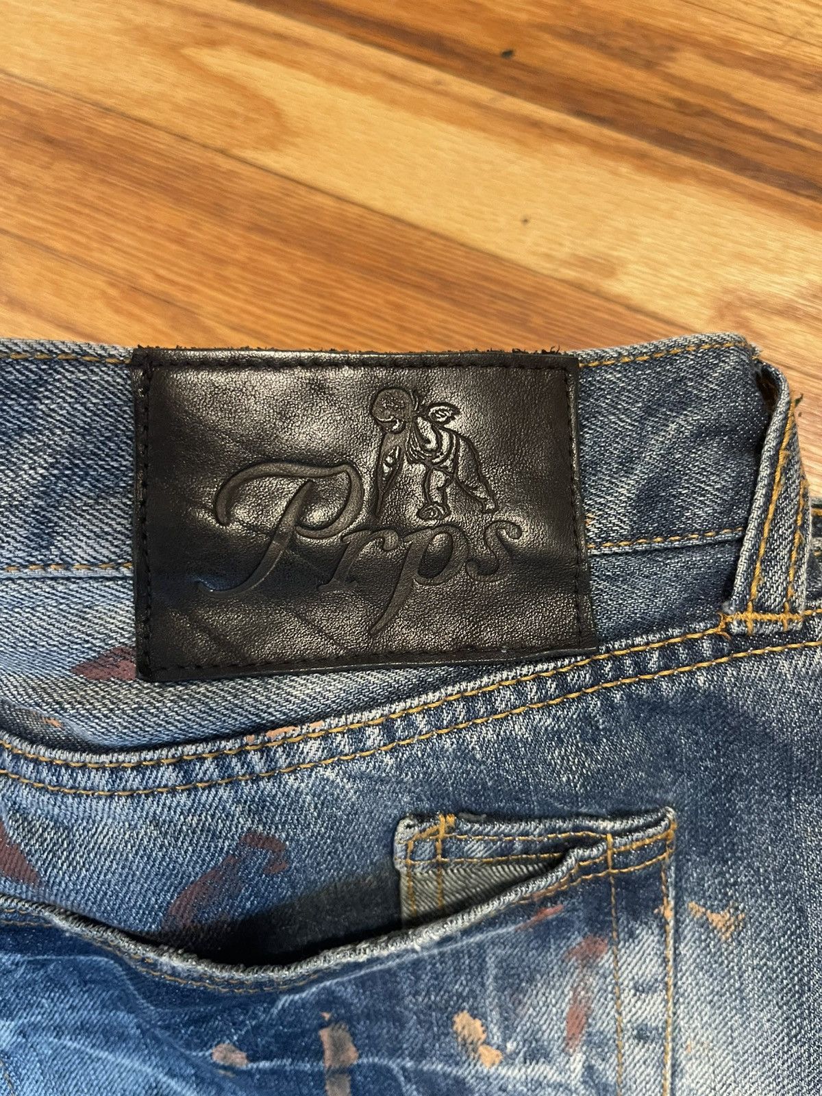 Prps PRPS paint splattered denim Size US 40 / EU 56 - 4 Thumbnail